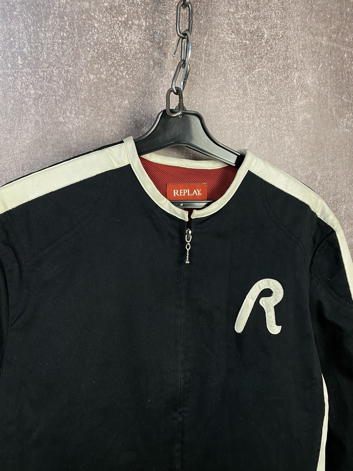 Replay Vintage Y2K Light Leather jacket Replay Hype rare Size US L / EU 52-54 / 3 - 4 Thumbnail
