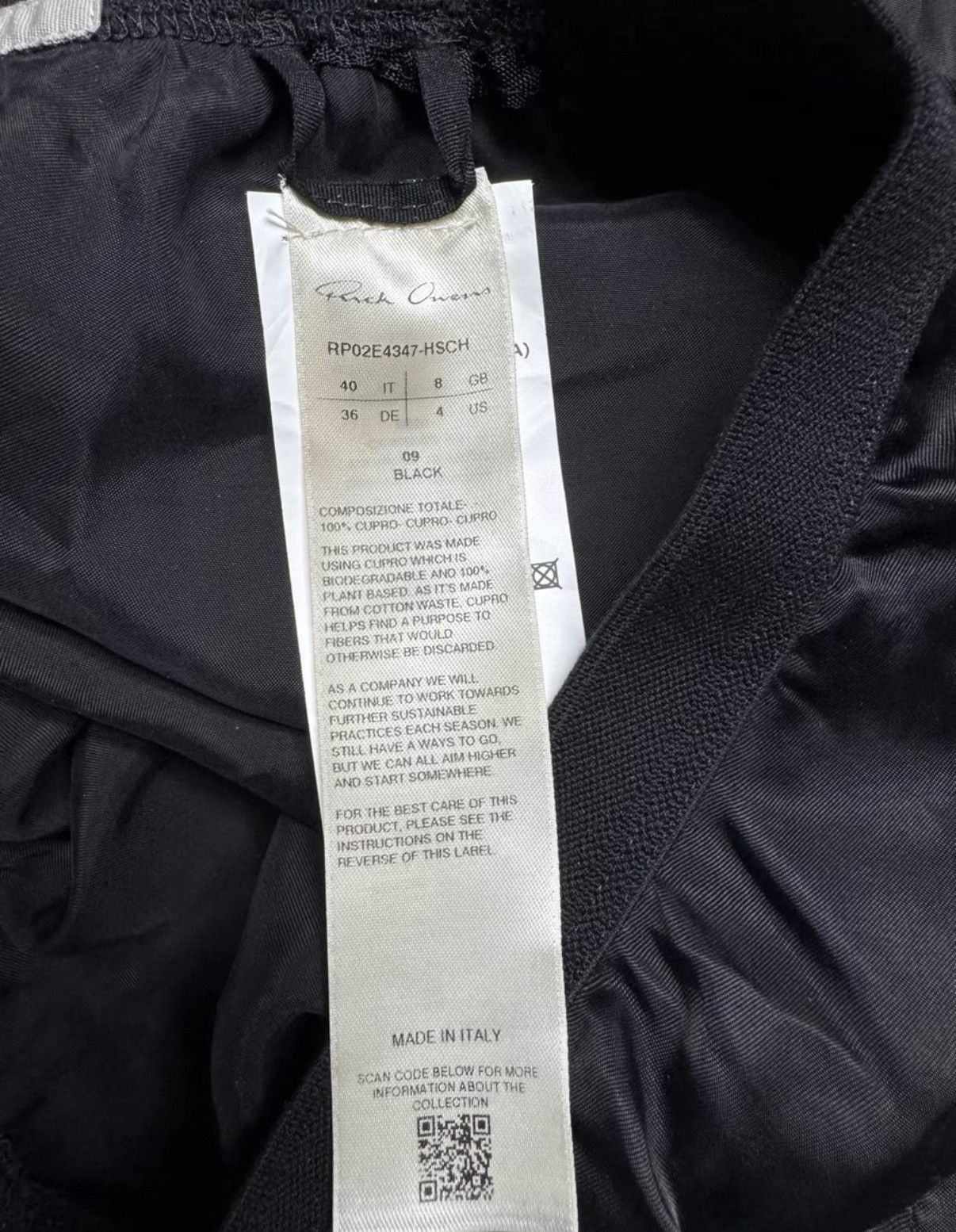 Rick Owens Rick Owens Ruched Mini Skirt K37 Size 27" / US 4 / IT 40 - 5 Thumbnail