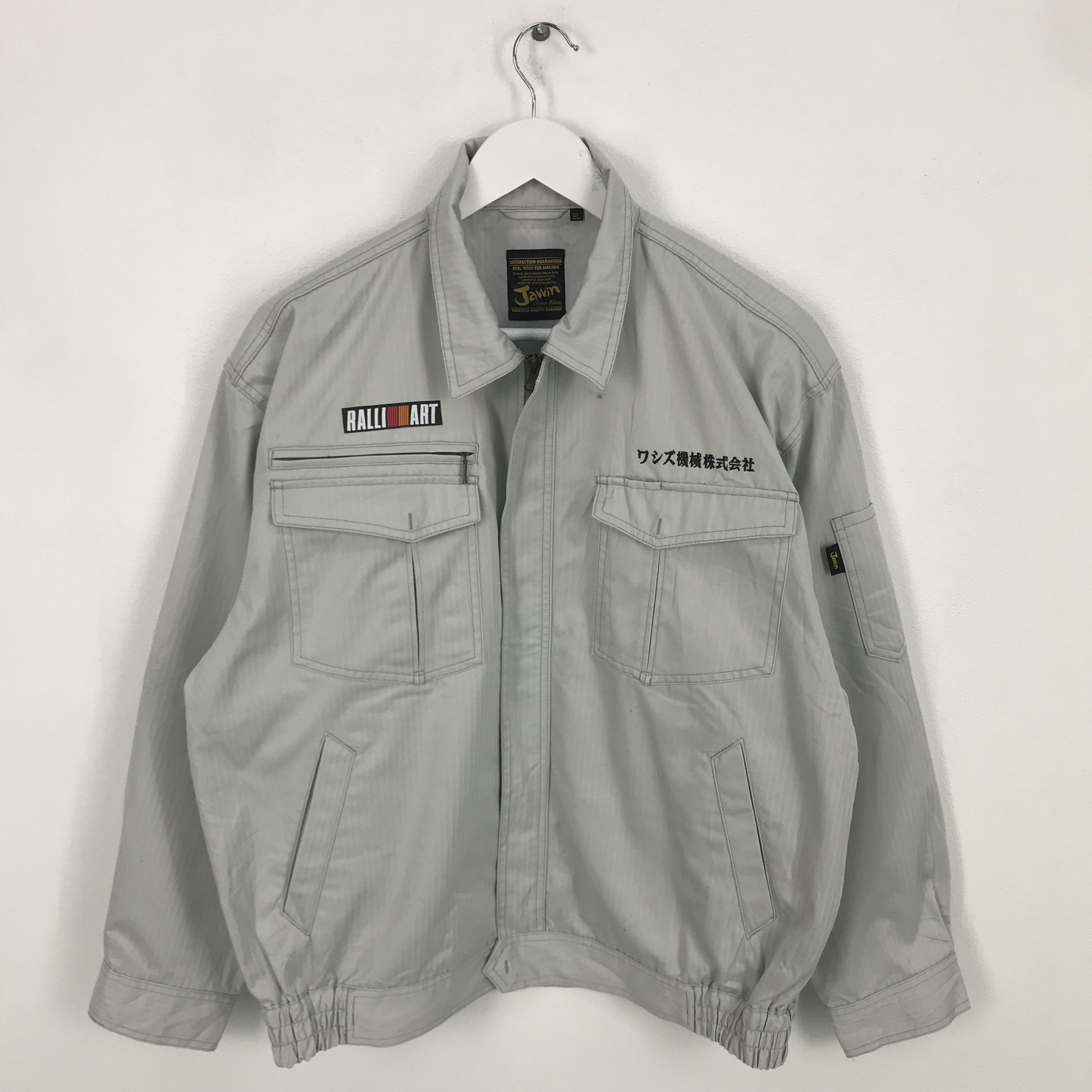 Japanese Brand mitsubishi ralliart racing vintage work japan cuatom jacket Size US L / EU 52-54 / 3 - 3 Thumbnail