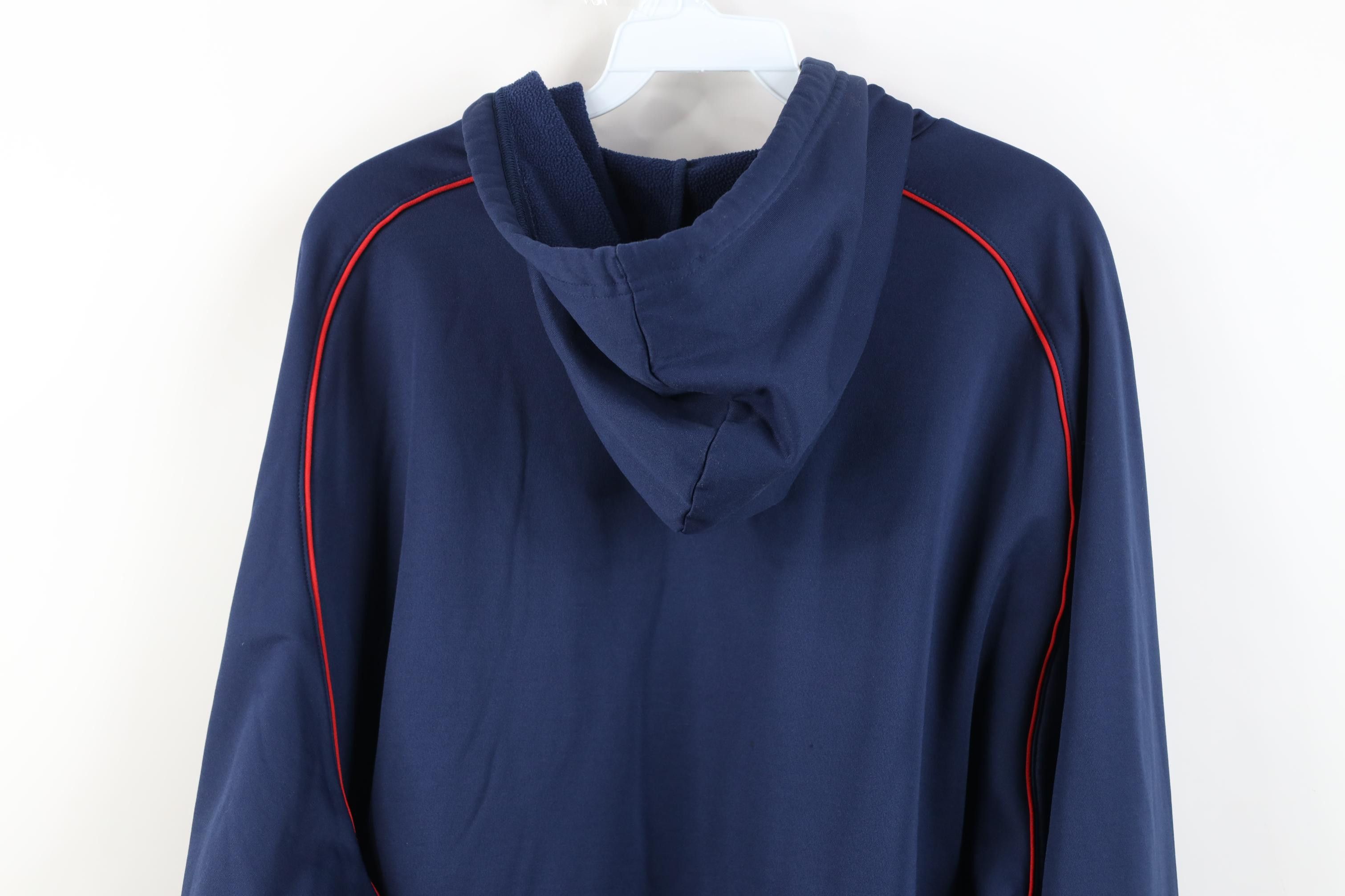 Nike Vintage Nike Swoosh Boston Red Sox Baseball Hoodie Blue Size US XXL / EU 58 / 5 - 13 Thumbnail