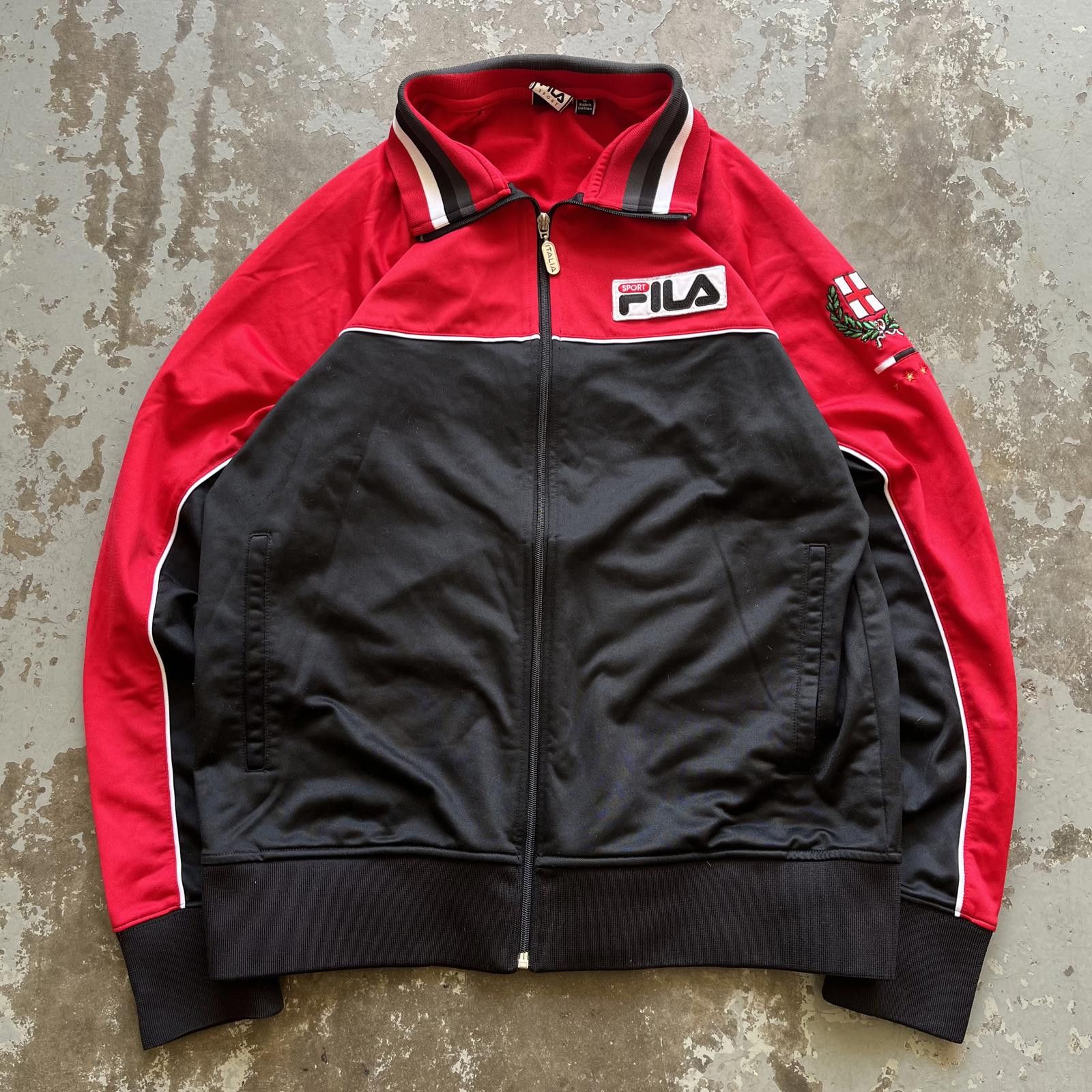 Fila × Vintage Vintage Y2K Fila Italia Italy Soccer Sports Grunge Jacket Size US M / EU 48-50 / 2 - 1 Thumbnail