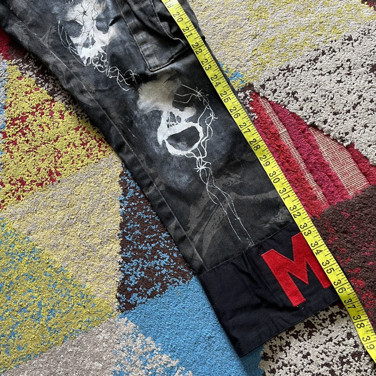 If Six Was Nine × Mostly Heard Rarely Seen Heavy Metal Accept Arts Custom Drawstring Pants Size US 31 - 19 Thumbnail