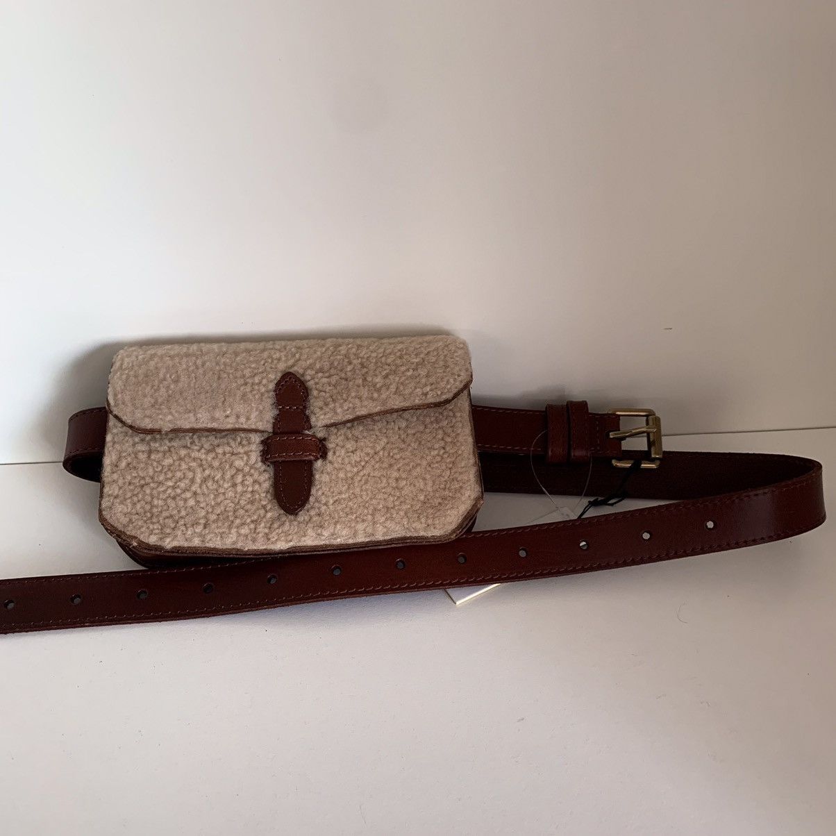 Banana Republic Shearling belt bag Size ONE SIZE - 15 Thumbnail