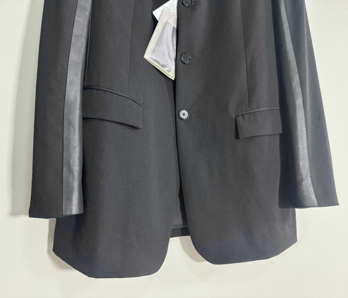 Yohji Yamamoto Yohji Yamamoto 09ss “peace of shit” Blazer Jacket，size4 Size 52S - 5 Thumbnail