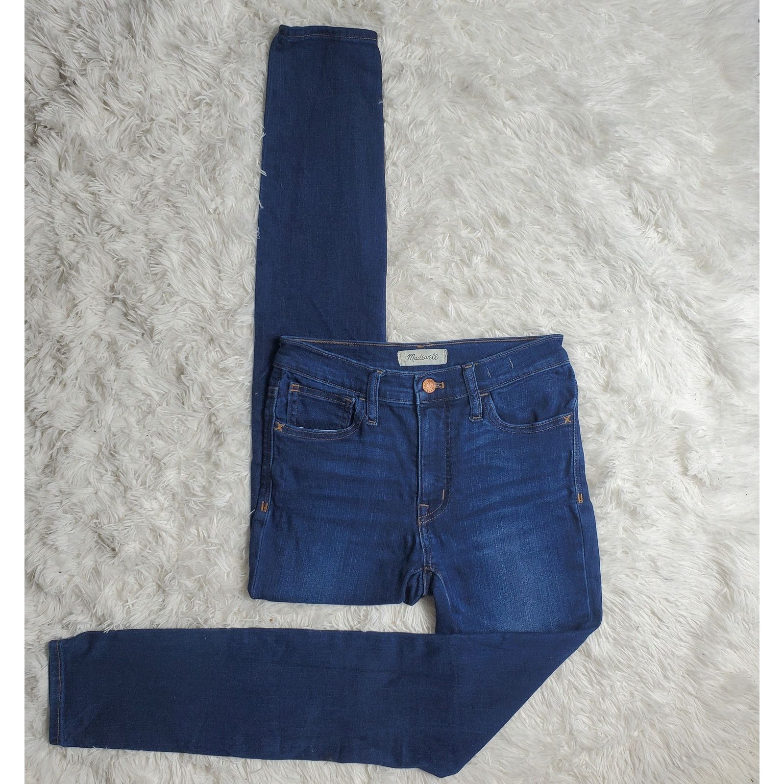 Madewell Madewell Midrise Skinny Jeans 25 / 0 Size 25" / US 0 / IT 36 - 1 Thumbnail