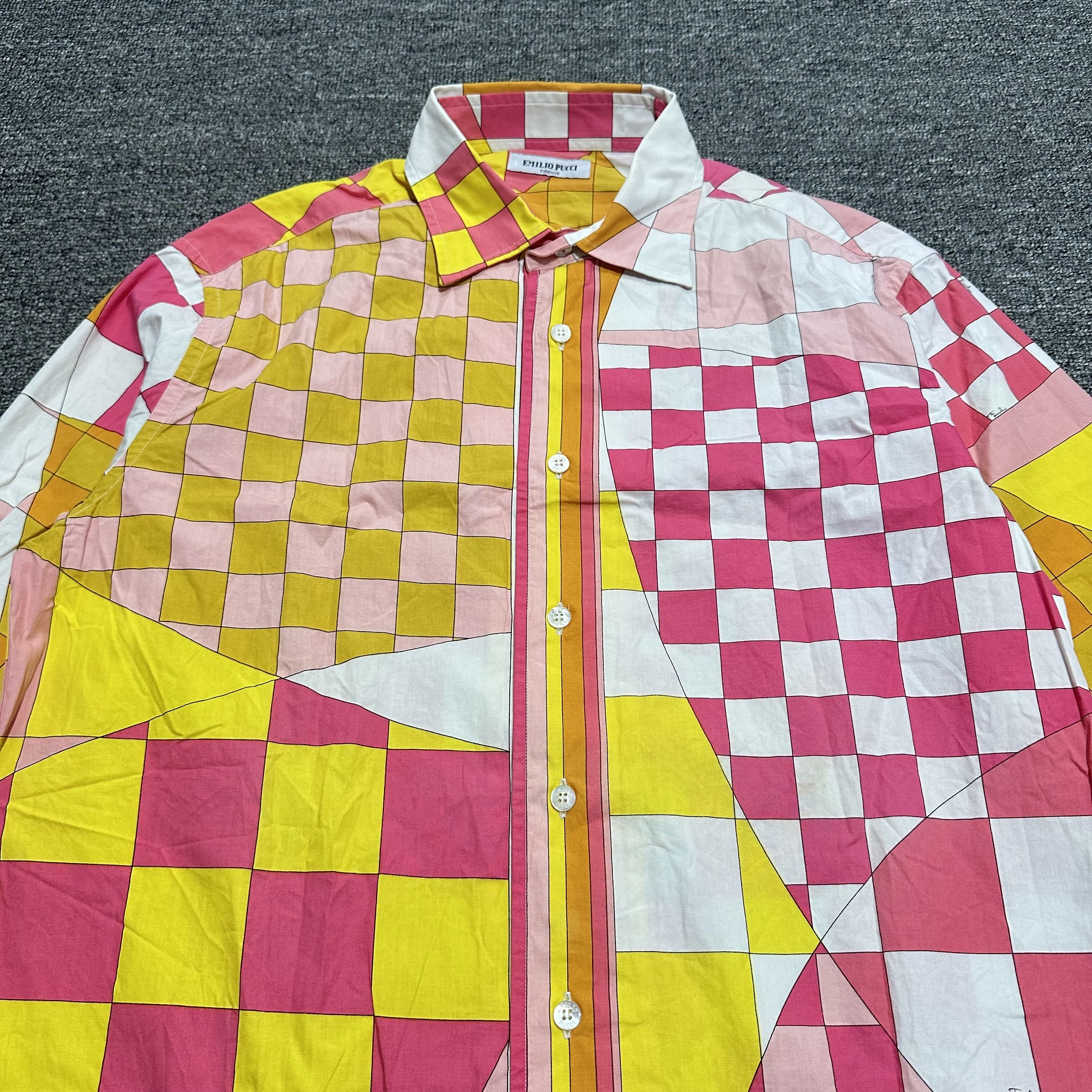 Designer × Emilio Pucci Emilio Pucci Button Ups Size L / US 10 / IT 46 - 2 Thumbnail