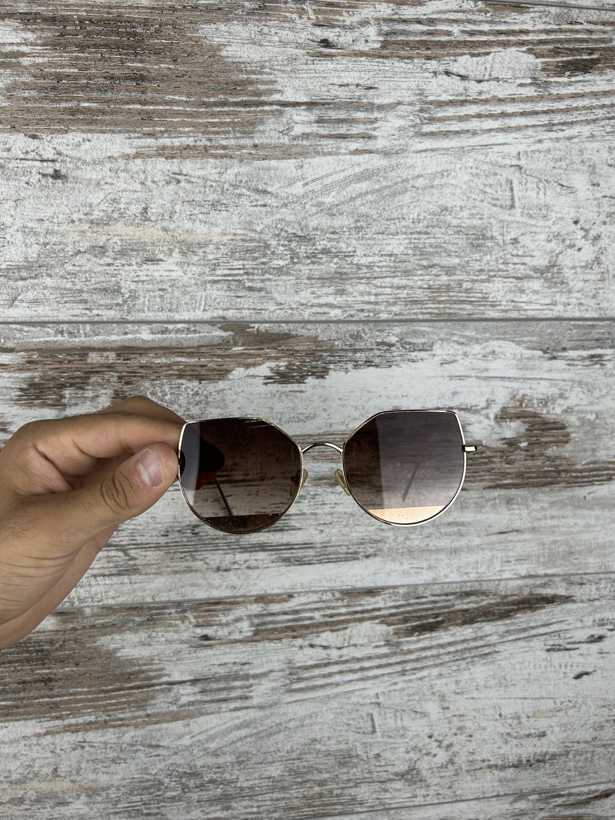 Fendi × Vintage Women’s Vintage Fendi glasses luxury y2k rare sunglasses Size ONE SIZE - 4 Thumbnail