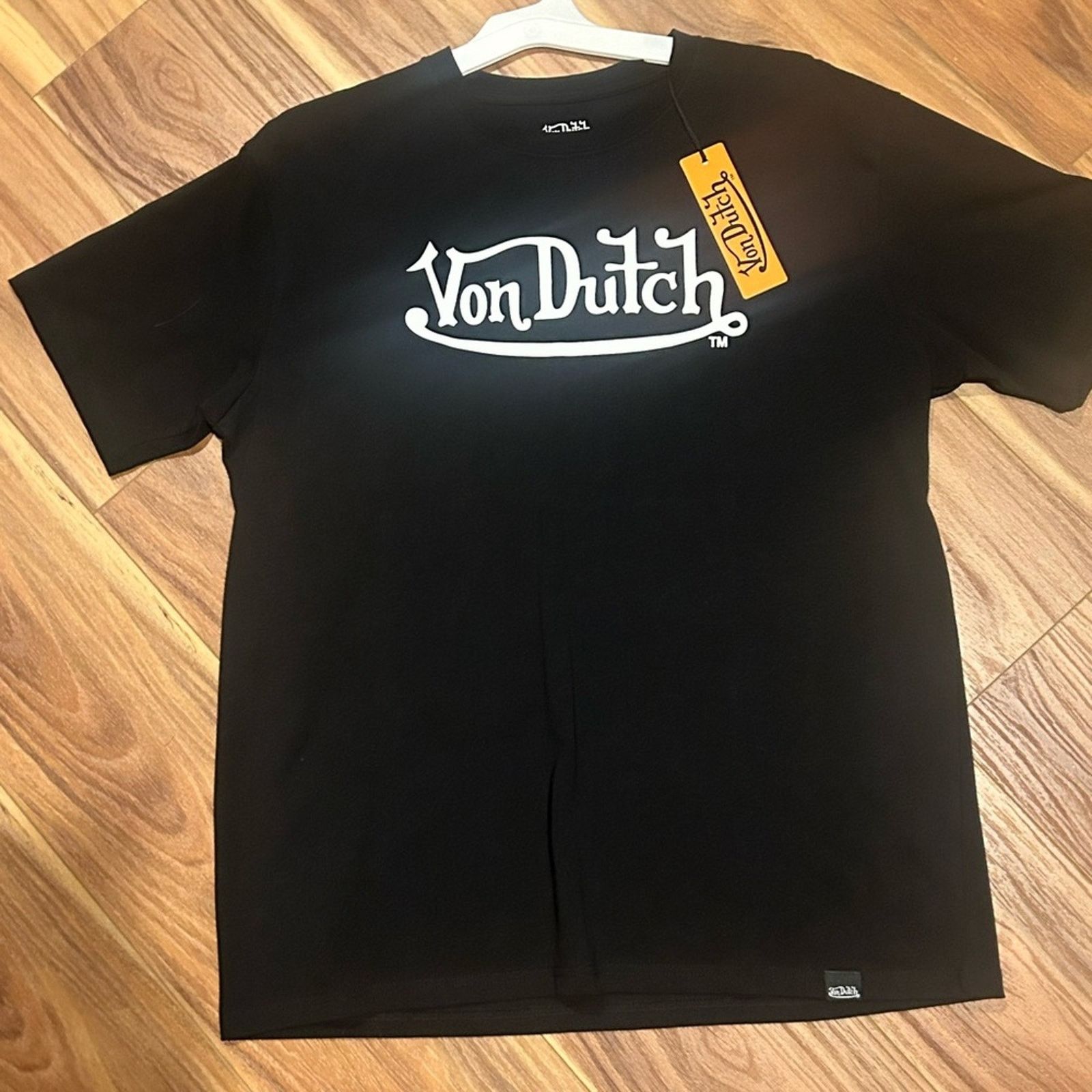 Von Dutch Von Dutch Unisex Black Graphic Tee Size US S / EU 44-46 / 1 - 1 Thumbnail