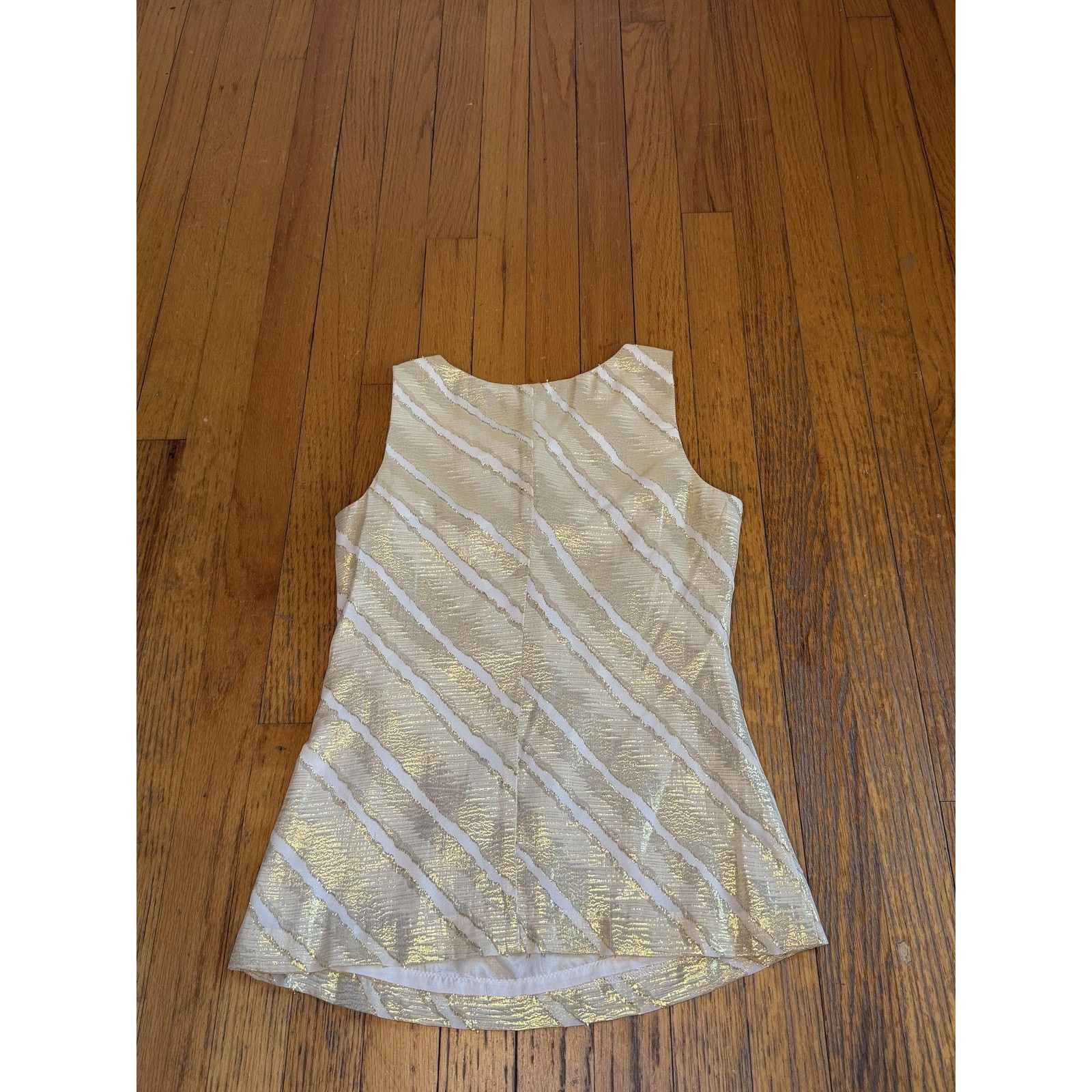 Trina Turk Trina Turk WOMENS Lined Metallic PartyTank Top Size XS / US 0-2 / IT 36-38 - 3 Thumbnail