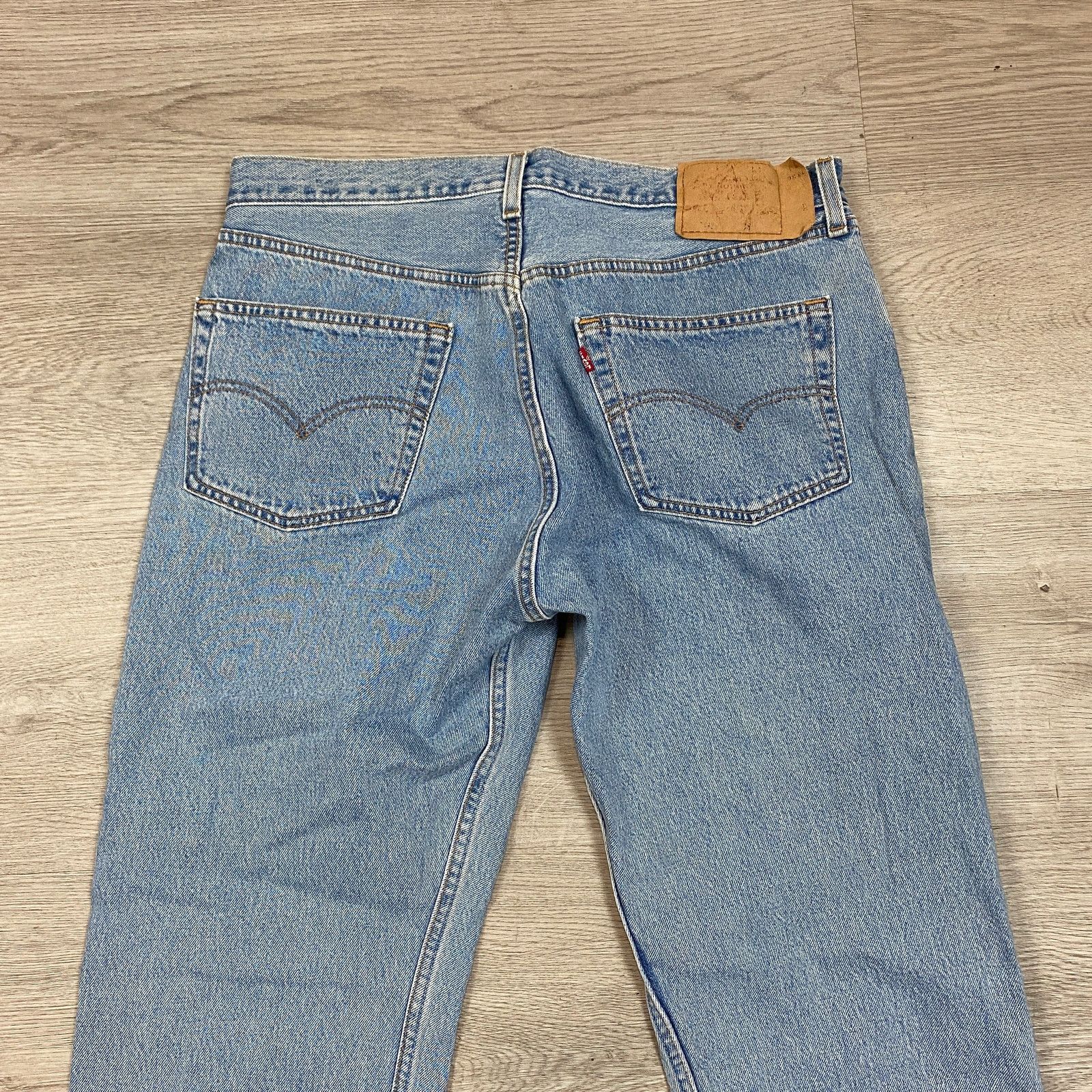 Levi's × Vintage Vintage Levi's 501 Straight Leg Jeans Made in USA Mens 36x27 Size US 36 / EU 52 - 3 Thumbnail