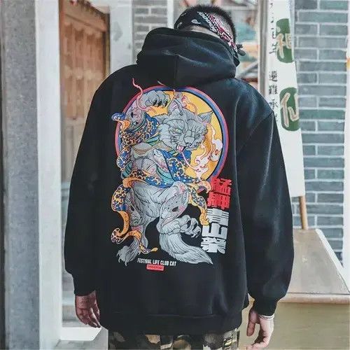 Other Casual hoodie with ronin theme Size US M / EU 48-50 / 2 - 4 Thumbnail
