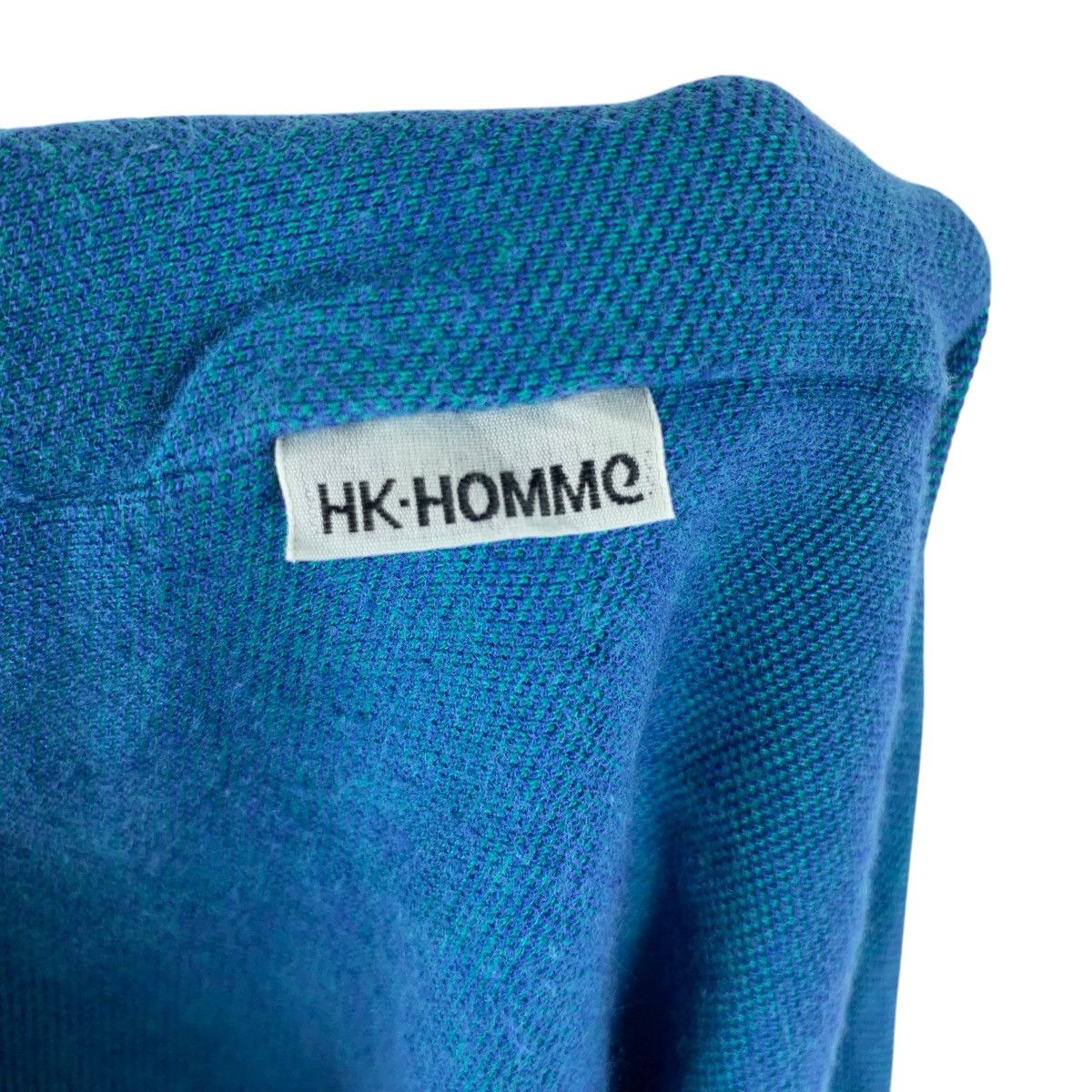Hiroko Koshino Homme Vintage HIROKO KOSHINO HOMME Collection Polo Tee Shirt Top Size US M / EU 48-50 / 2 - 10 Thumbnail