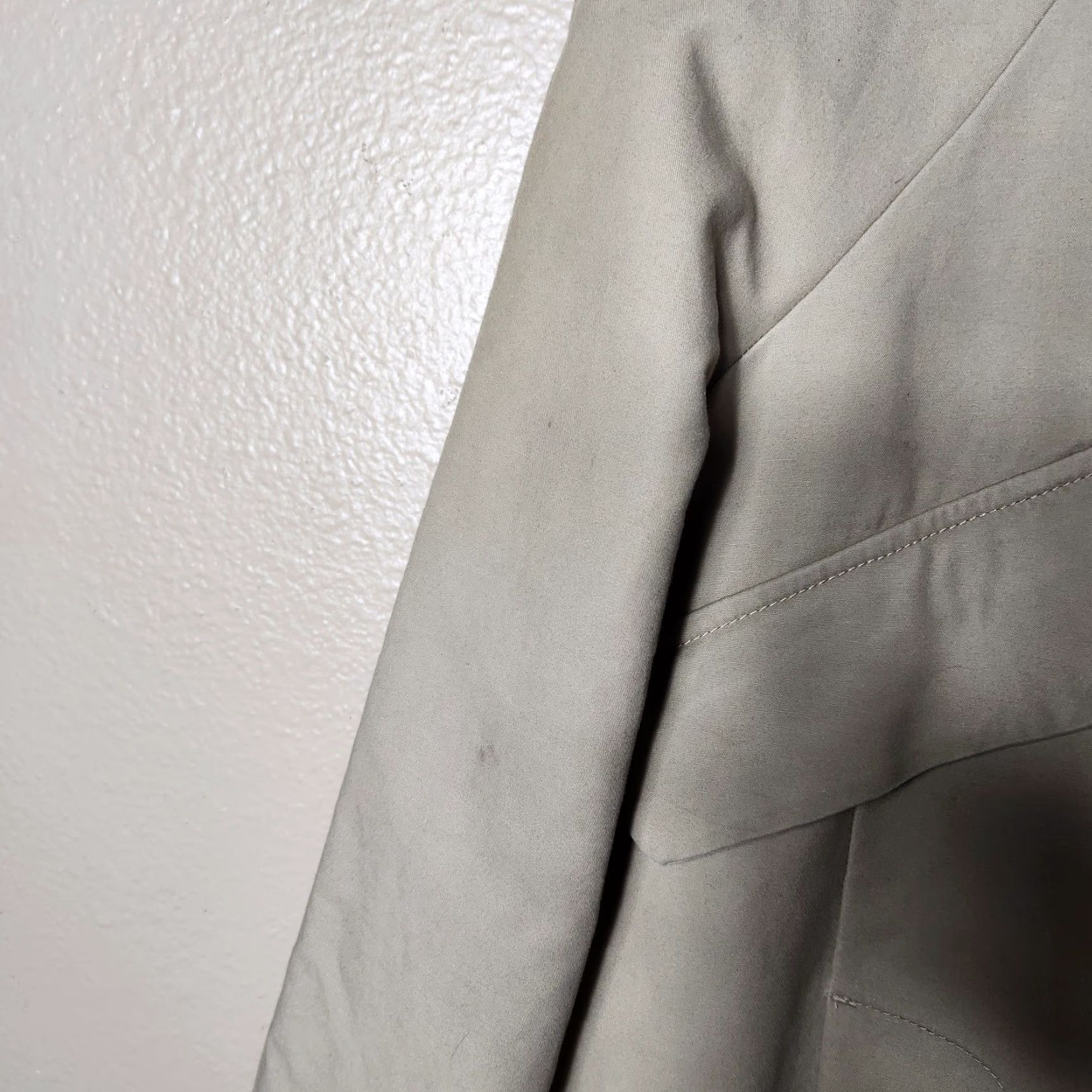 Mango Mango MNG Womens Tan Utility Jacket-Size M (NWT) Casual Shirt Jacket Mens Womens Size M / US 6-8 / IT 42-44 - 6 Thumbnail