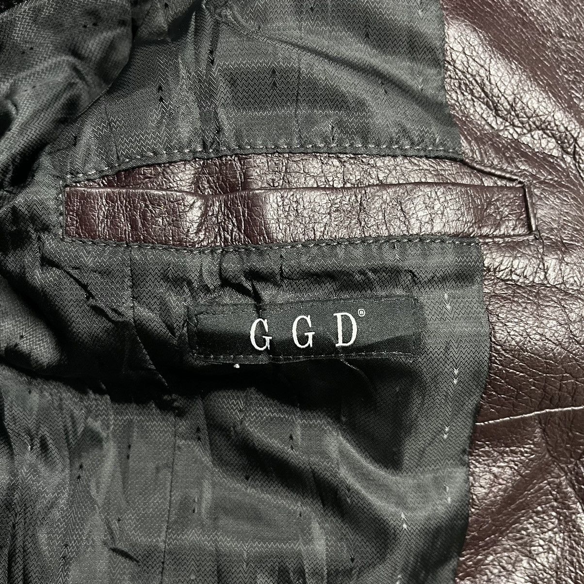 If Six Was Nine Japanese brand GGD gimmick bono leather jacket Size US M / EU 48-50 / 2 - 14 Thumbnail