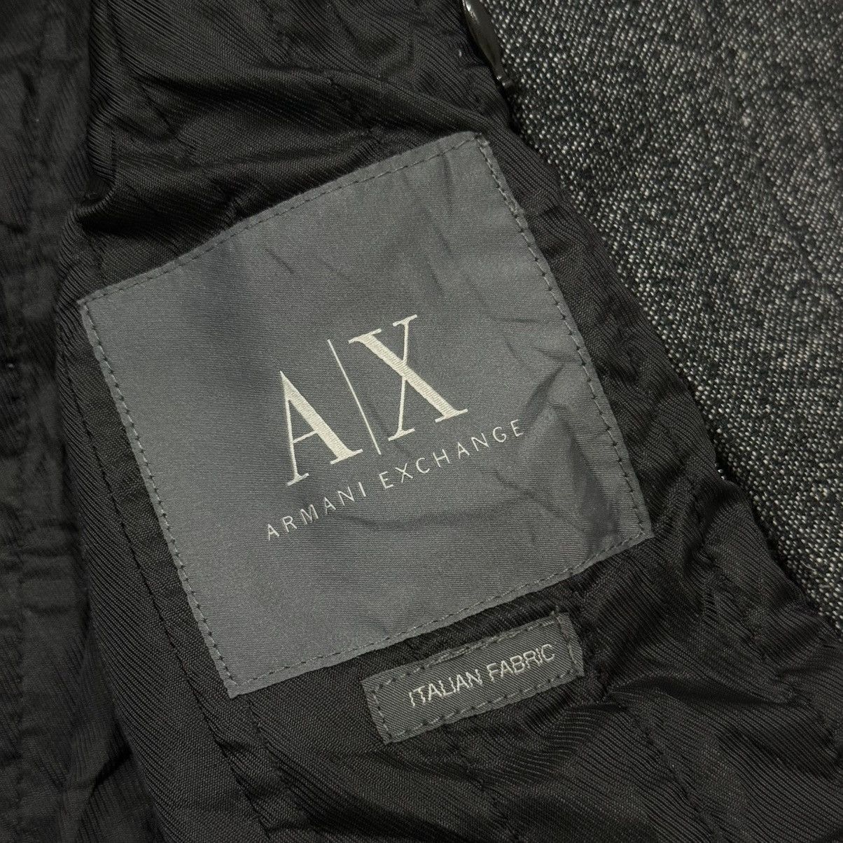 Armani Exchange Vintage Armani Exchange Italian Fabric Long Button Jacket Size US S / EU 44-46 / 1 - 23 Thumbnail