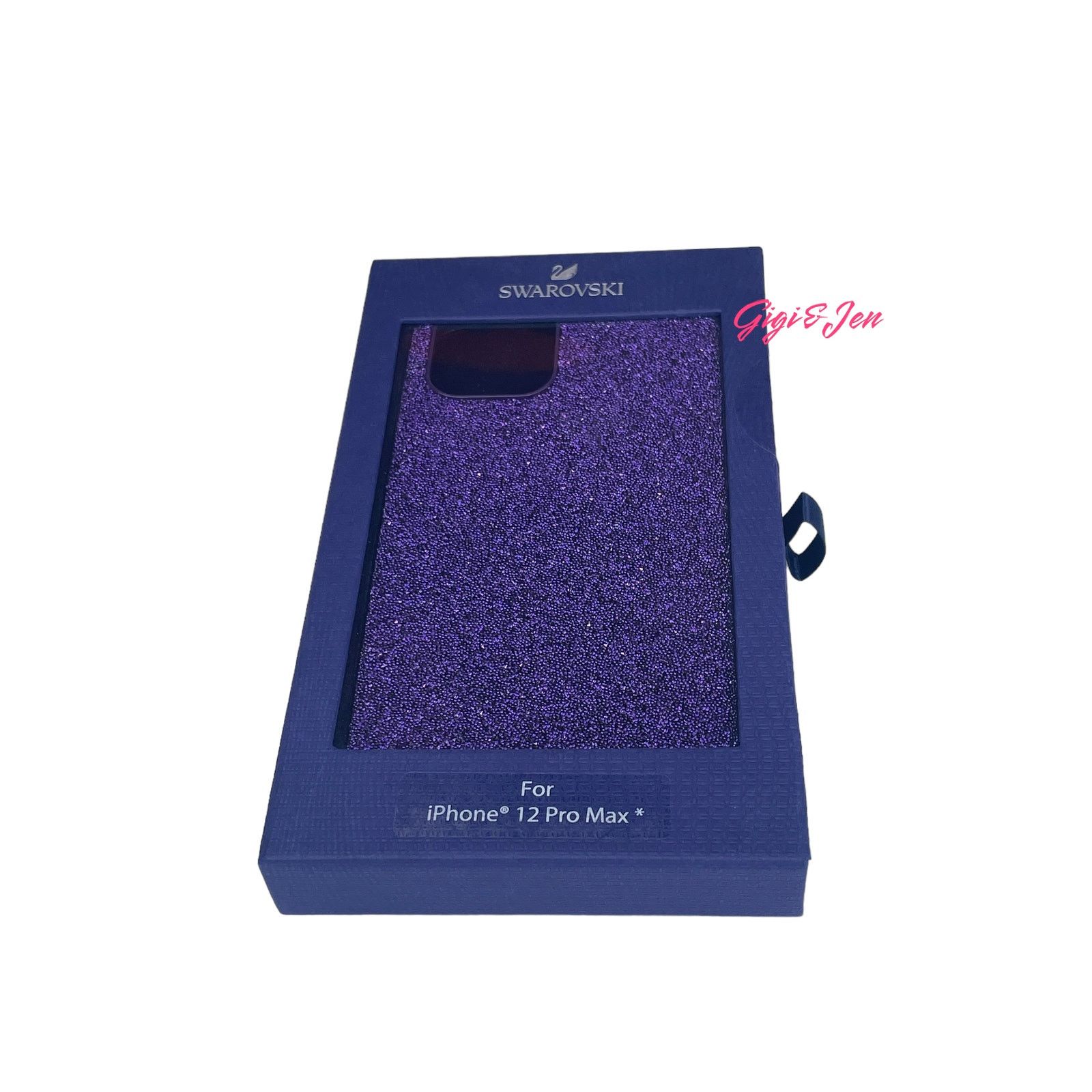 Swarovski Swarovski 12 Pro Max Purple Smartphone Case new Size ONE SIZE - 3 Thumbnail