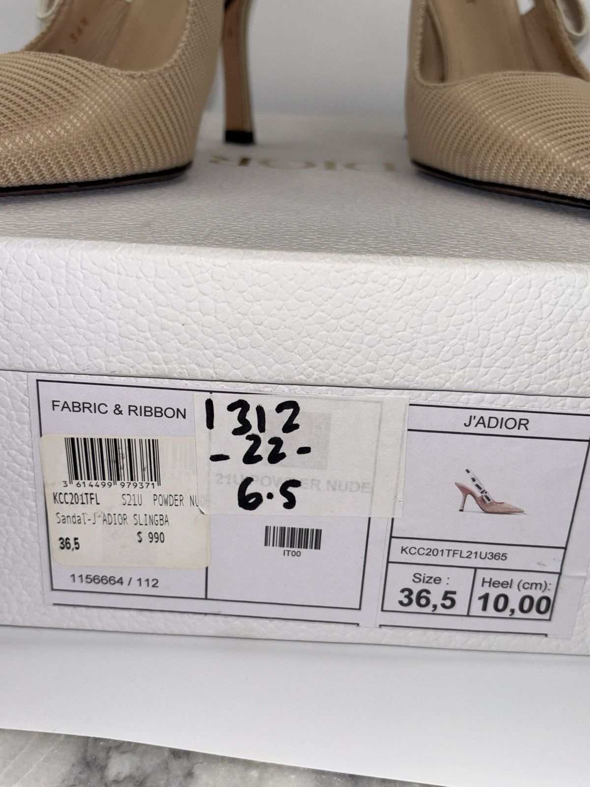 Dior Dior J’Adior slingback pumps size 36.5 Size US 6.5 / IT 36.5 - 2 Thumbnail