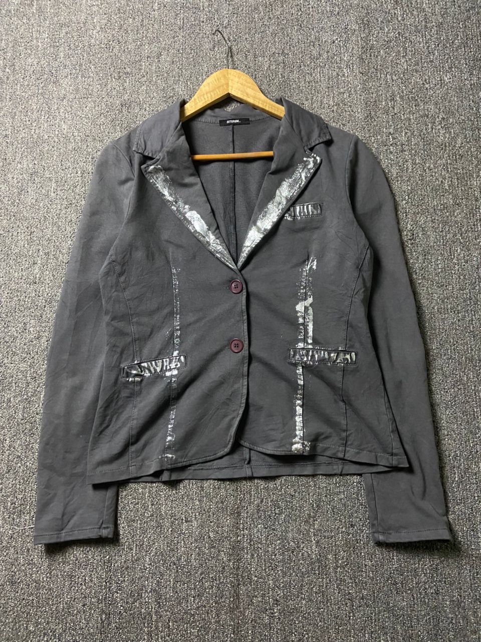 Japanese Brand FUTURUM Brand Single Breasted Blazer (185) Size US L / EU 52-54 / 3 - 1 Thumbnail