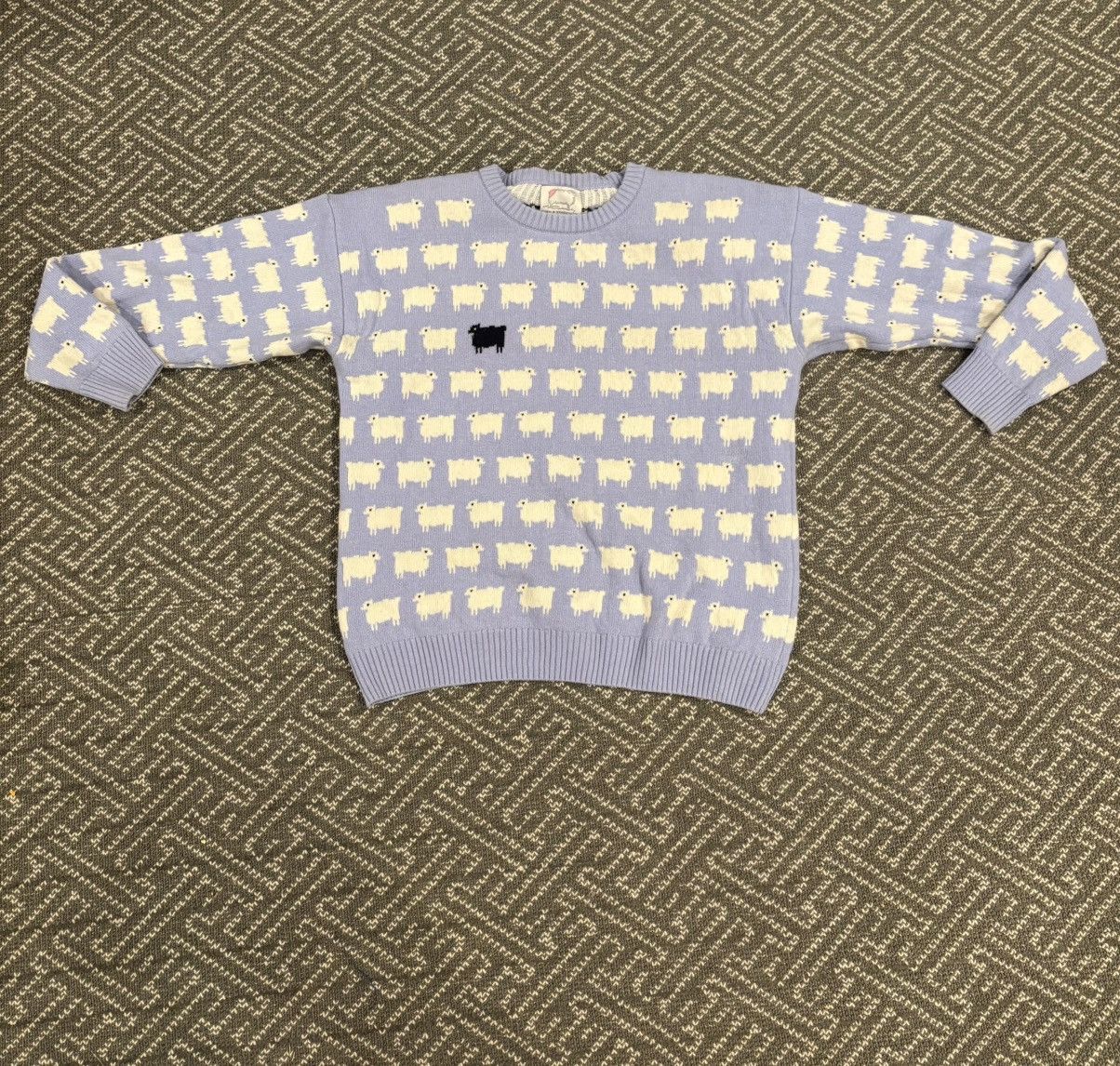 Rowing Blazers Rowing Blazers Sheep Sweater Baby Blue Size US XL / EU 56 / 4 - 1 Thumbnail