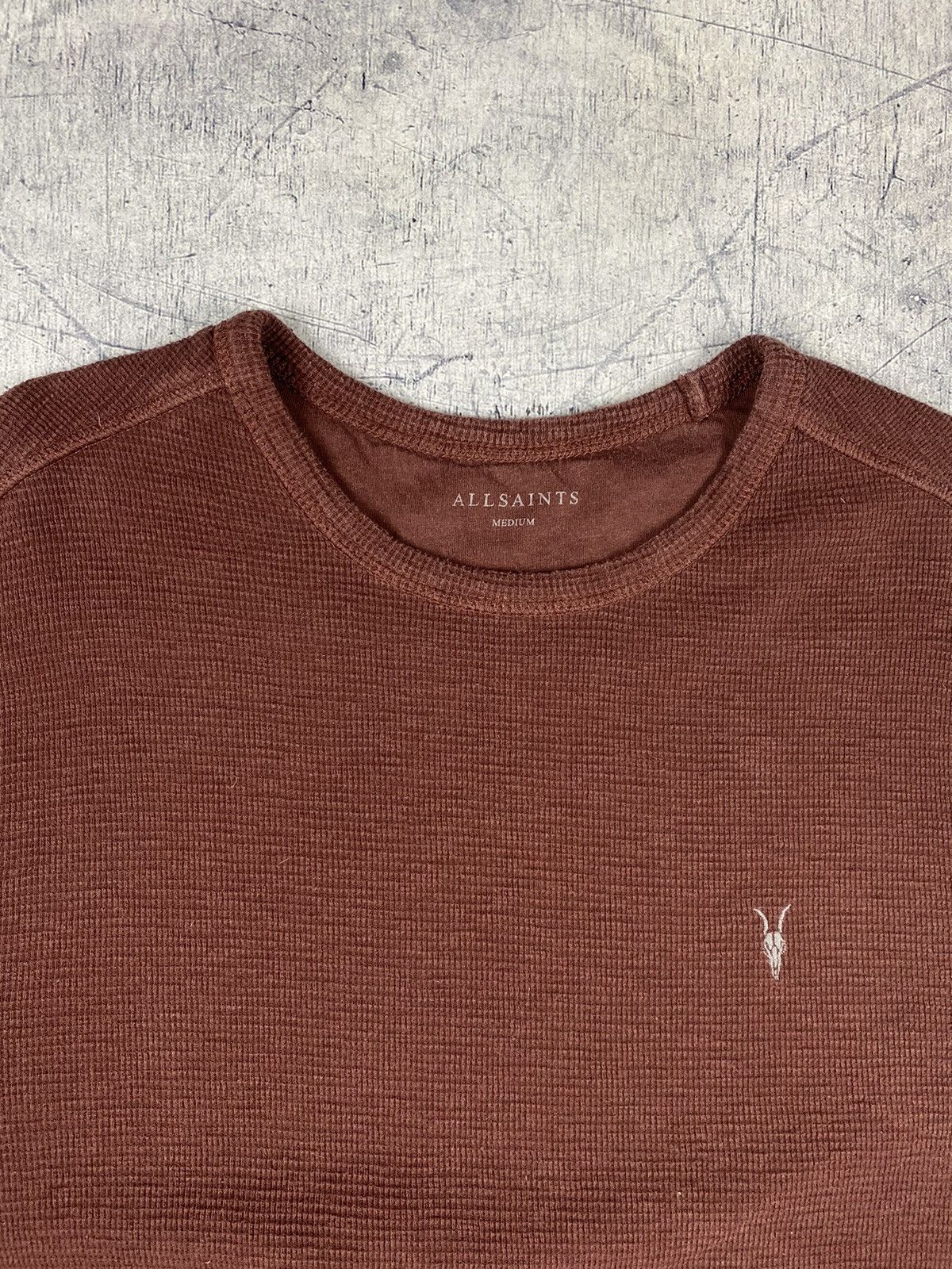 Allsaints × Designer Luxury Allsaints Basic Tee T Shirt Size M Size US M / EU 48-50 / 2 - 5 Thumbnail