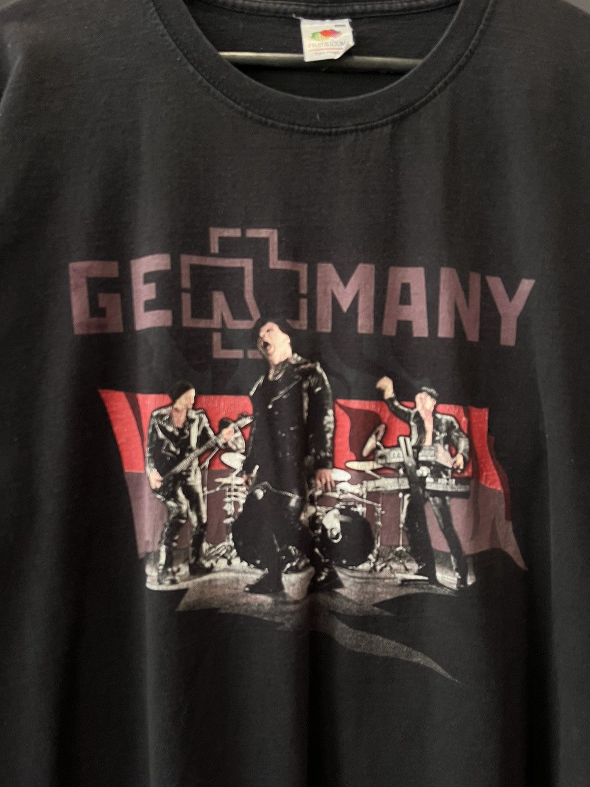 Band Tees Rammstein T-shirt vintage rock band tee size XLarge Size US XL / EU 56 / 4 - 3 Thumbnail