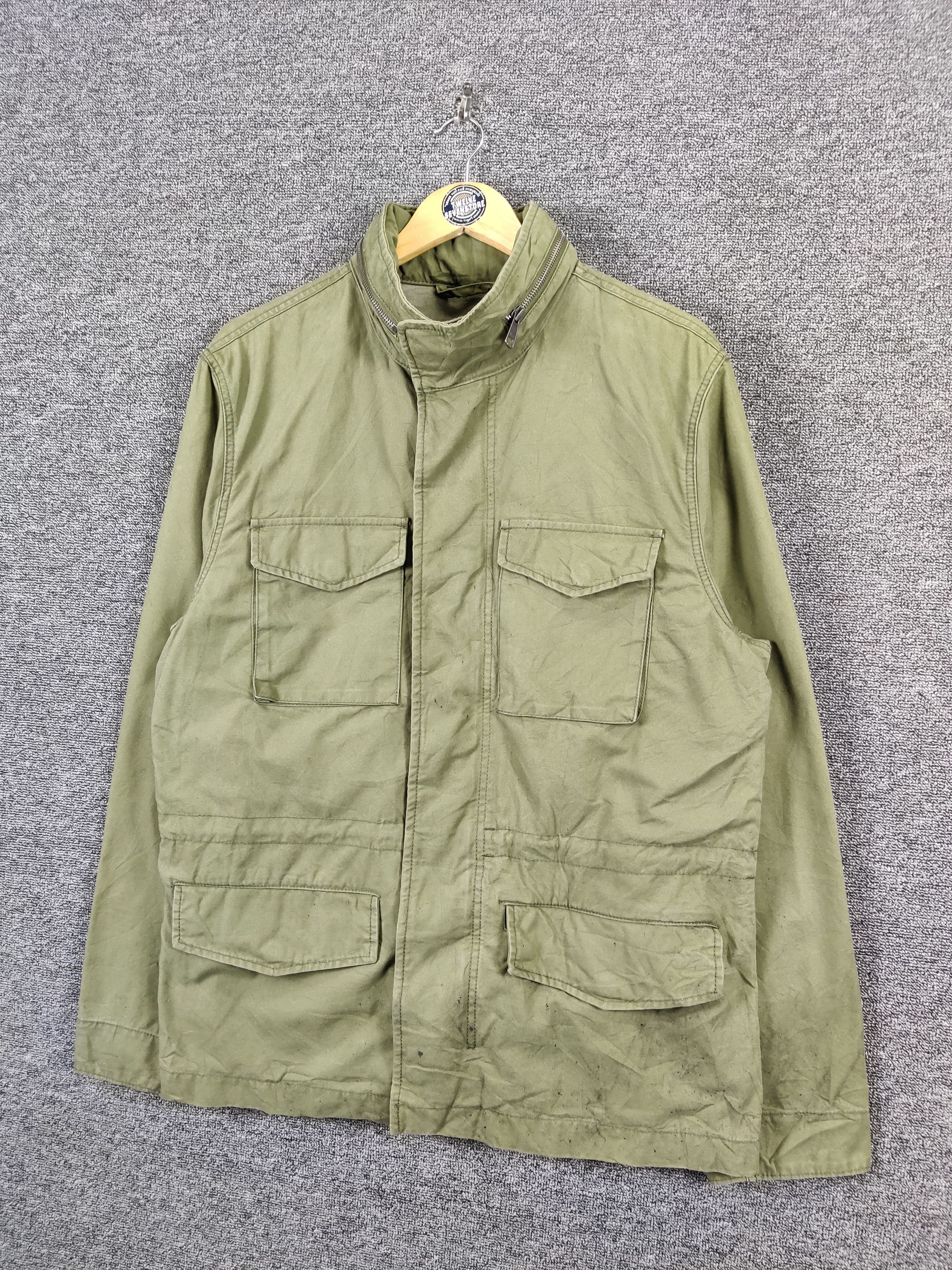 Old Navy Vintage Old Navy M65 Field Olive Green Jacket Size US L / EU 52-54 / 3 - 2 Thumbnail