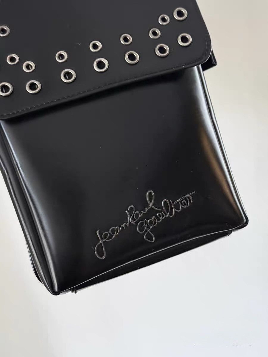 Jean Paul Gaultier Jean Paul Gaultier Early 2000s Studded Leather Shoulder Bag Size ONE SIZE - 4 Thumbnail