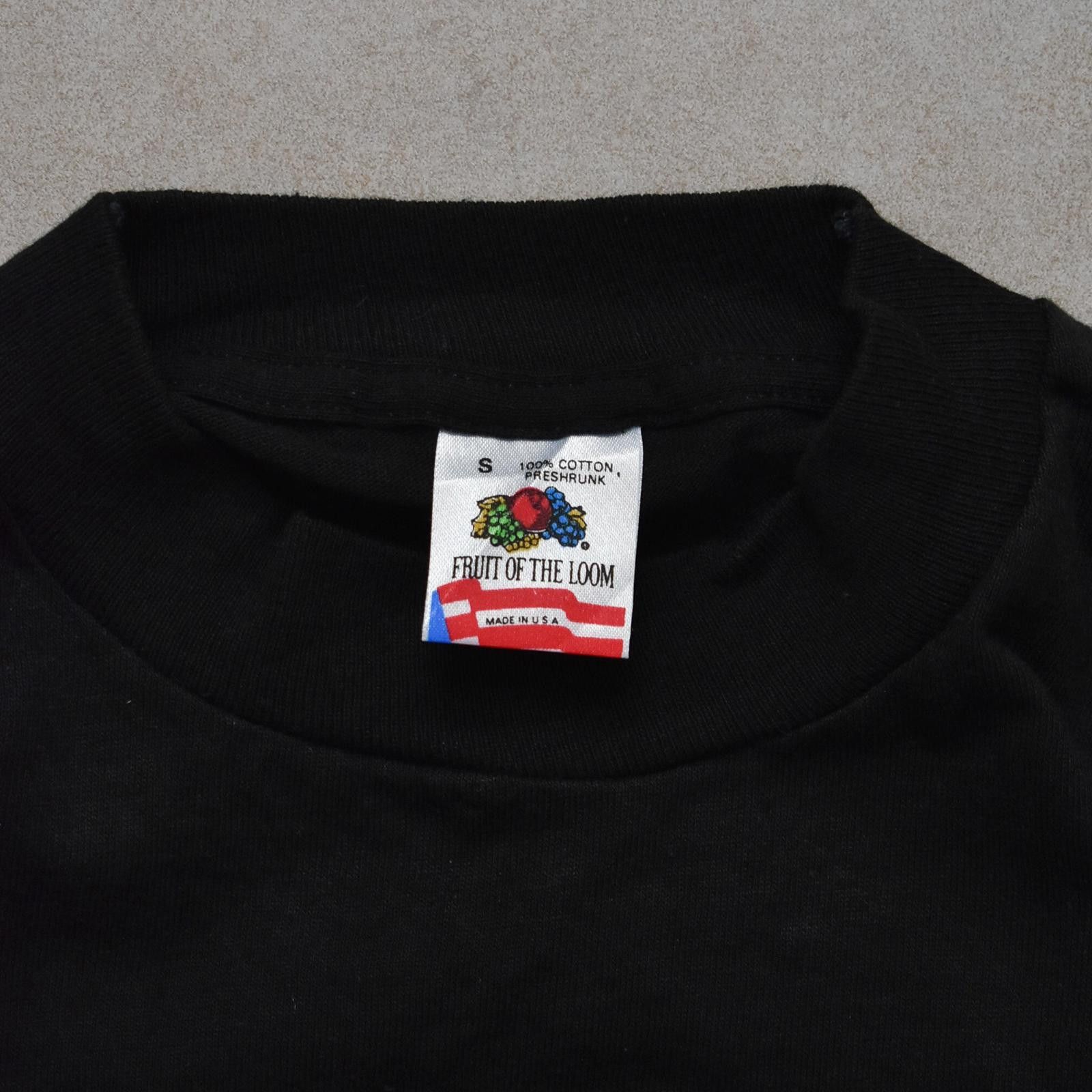 Fruit Of The Loom Vintage The Way of Harmony Black Long Sleeve - S Size US S / EU 44-46 / 1 - 3 Thumbnail