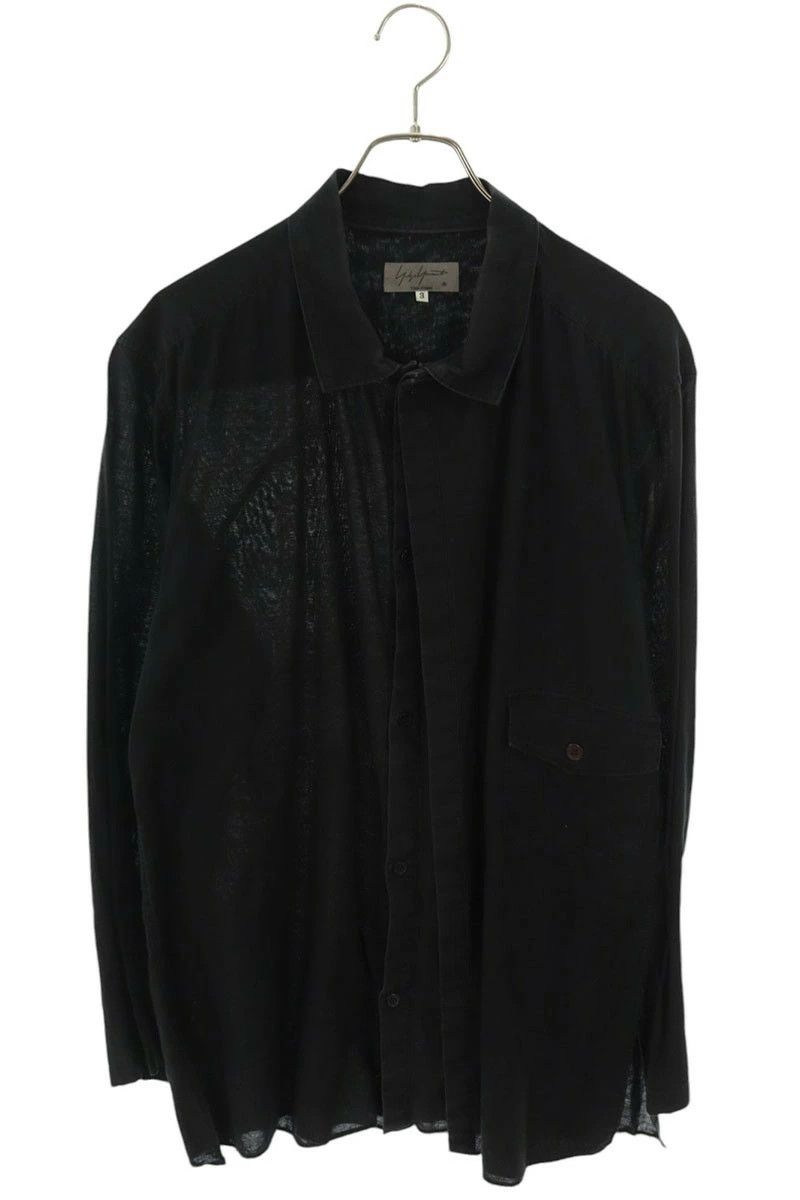 Yohji Yamamoto YOHJI YAMAMOTO POUR HOMME left long sleeve shirt Size US L / EU 52-54 / 3 - 1 Thumbnail