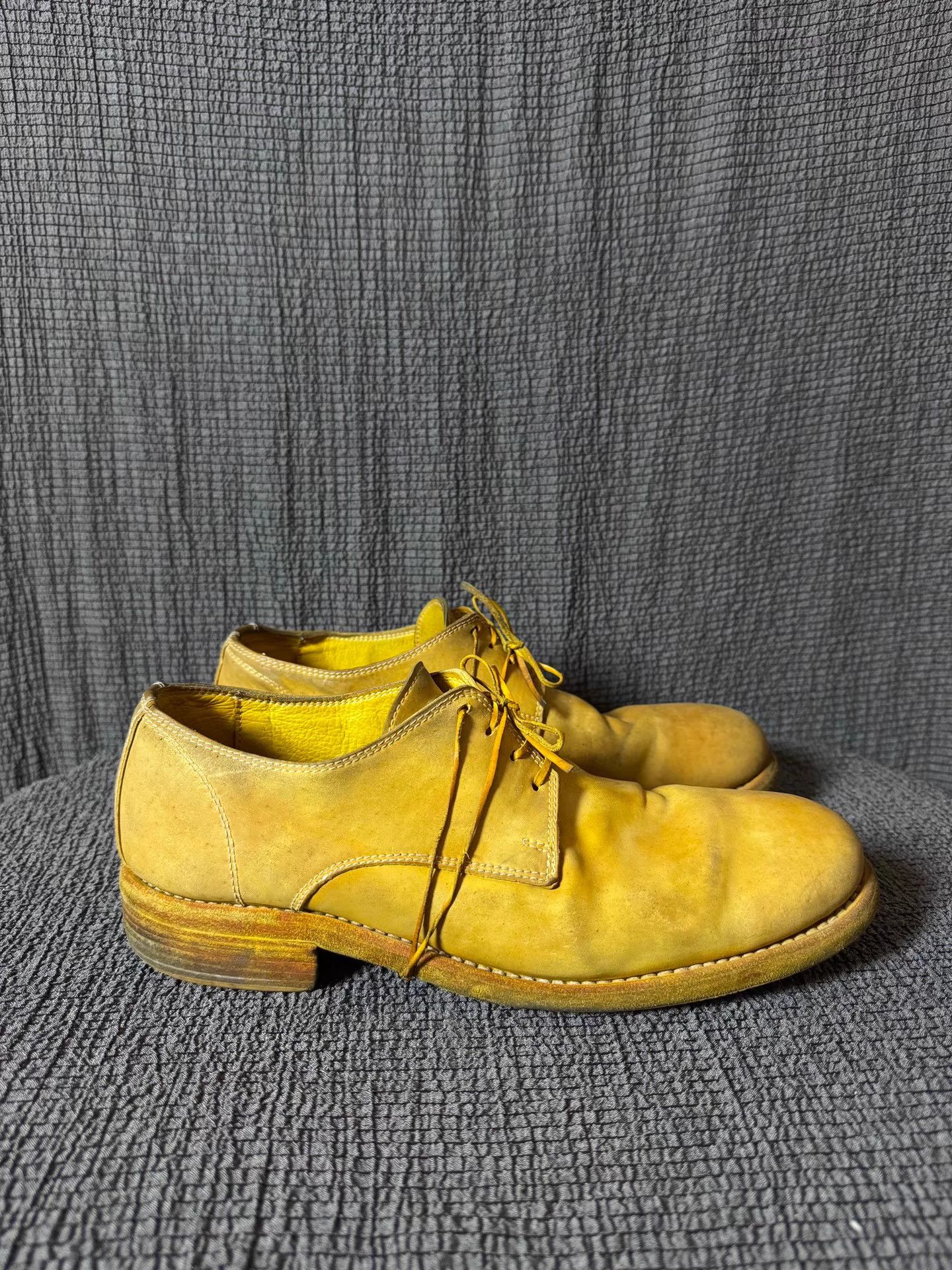 Guidi GUIDI 992 avant-garde horsehide derby shoes Size US 10 / EU 43 - 2 Thumbnail