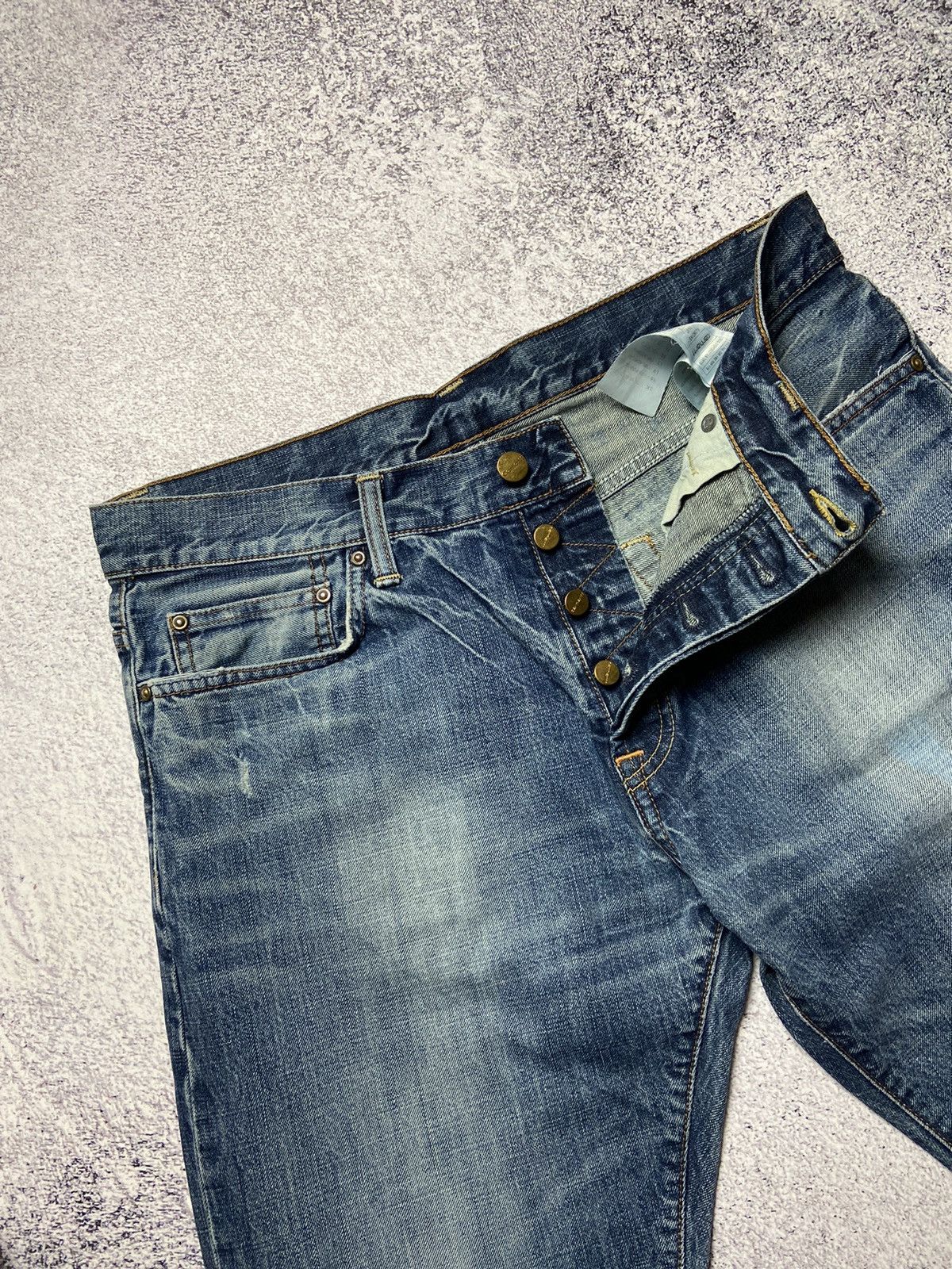 Carhartt × Vintage Vintage Carhartt Jeans Klondike Pants Distressed Denim Skate Size US 33 - 13 Thumbnail