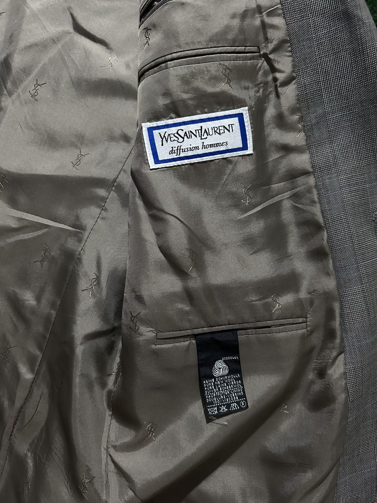Vintage × Yves Saint Laurent yves saint laurent Blazer Diffusion Hommes Size 38R - 3 Thumbnail