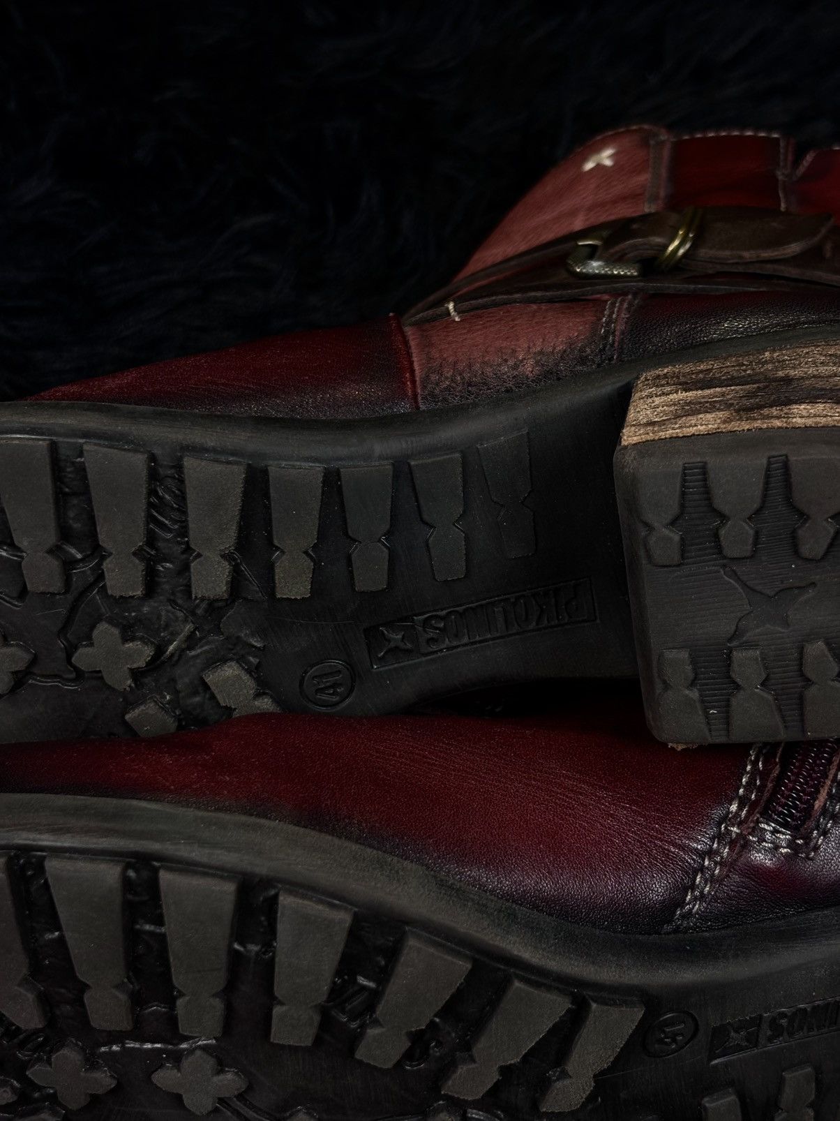 14th Addiction 14th Addiction Style Archive Avant Garde Leather Blood Boots Size US 9 / EU 42 - 10 Thumbnail