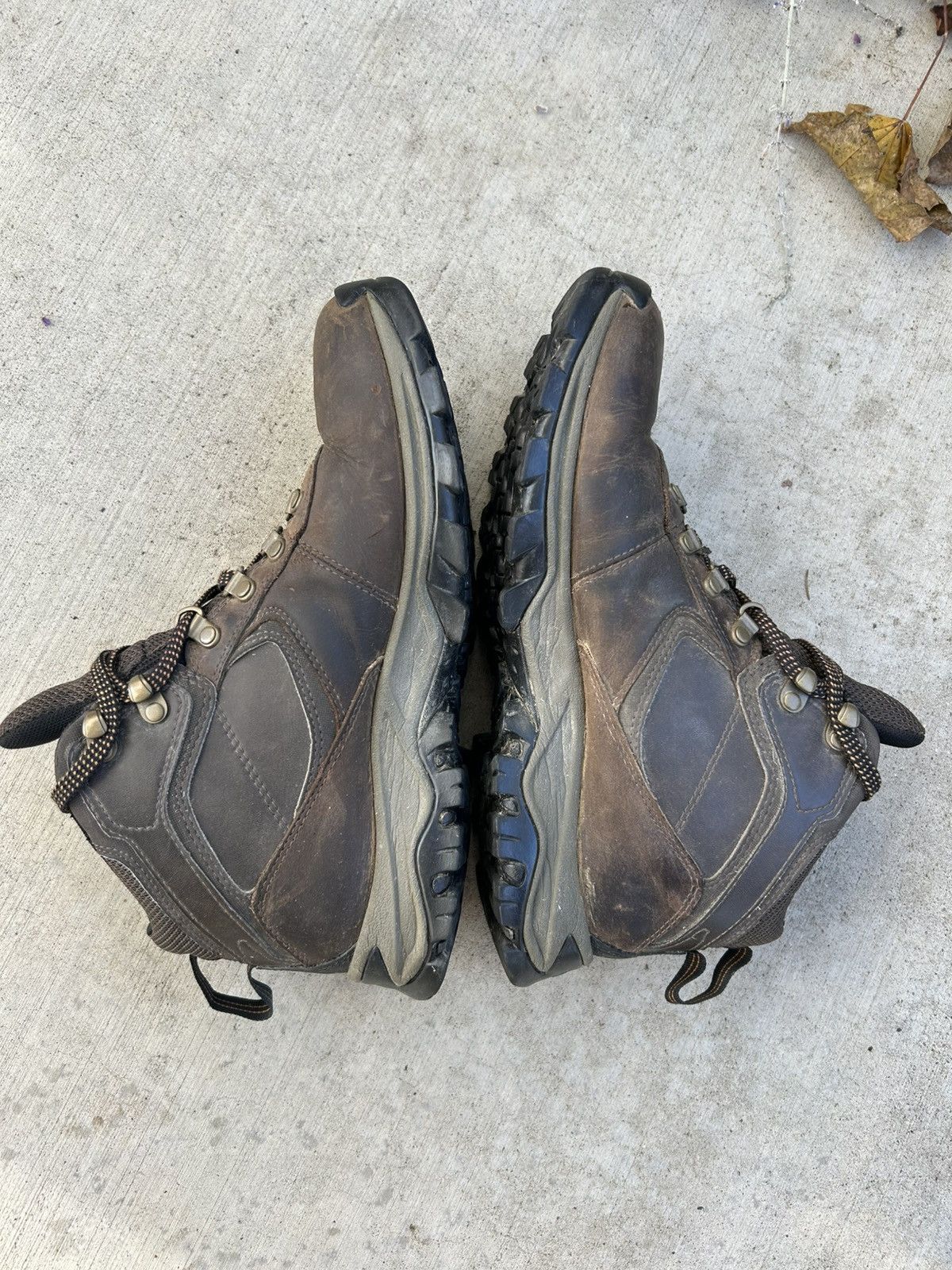 Timberland Timberland Waterproof Leather Hiking Boots Mid Cut Size US 8.5 / EU 41-42 - 6 Thumbnail