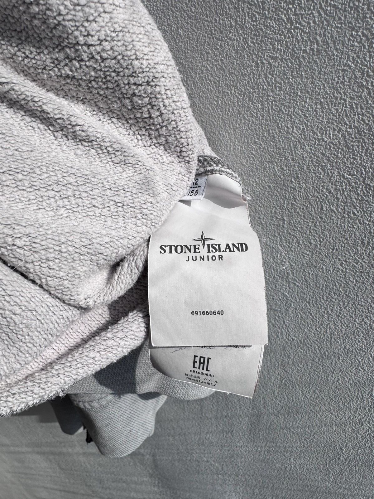 Stone Island Stone Island Junior Zip Up Hodie Sweatshirt Sweater Pullover Size US XXS / EU 40 - 13 Thumbnail