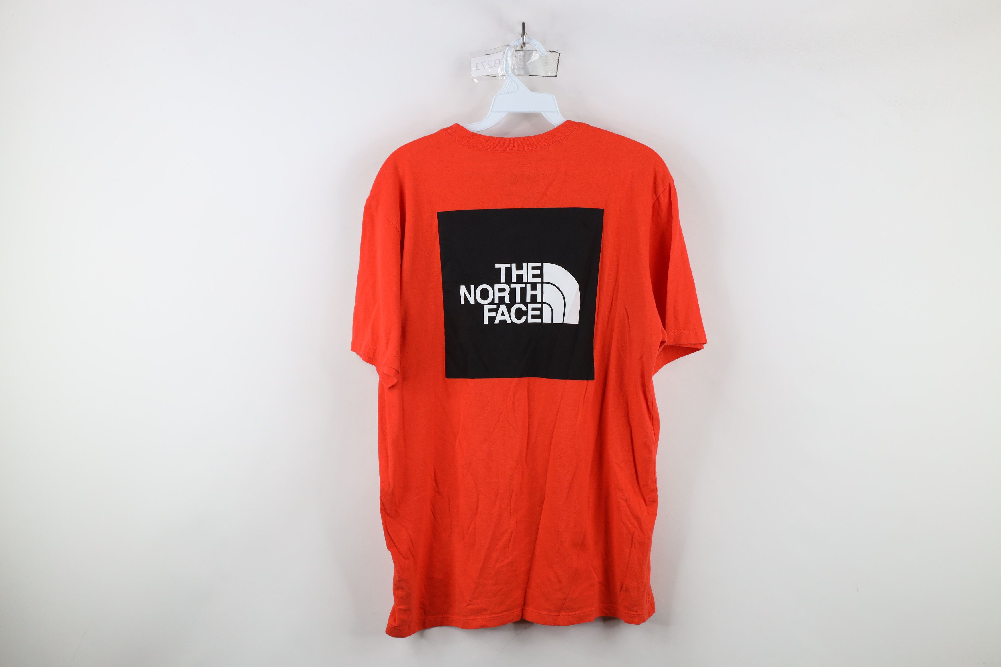 The North Face × Vintage The North Face Spell Box Logo Short Sleeve T-Shirt Orange Size US M / EU 48-50 / 2 - 12 Thumbnail