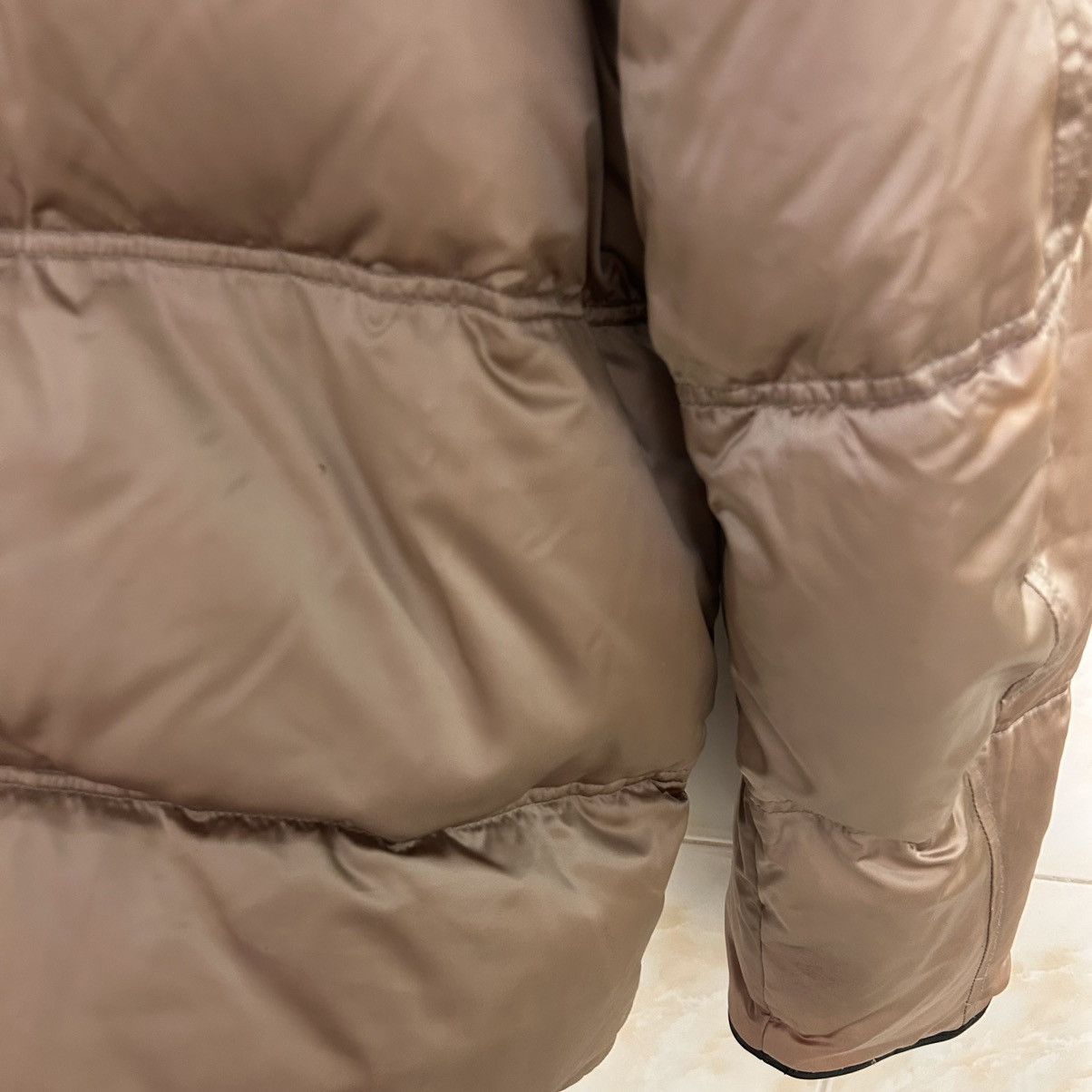 Prada Prada Down Puffer Jacket Made in Italy Pink Shearling Size L / US 10 / IT 46 - 14 Thumbnail