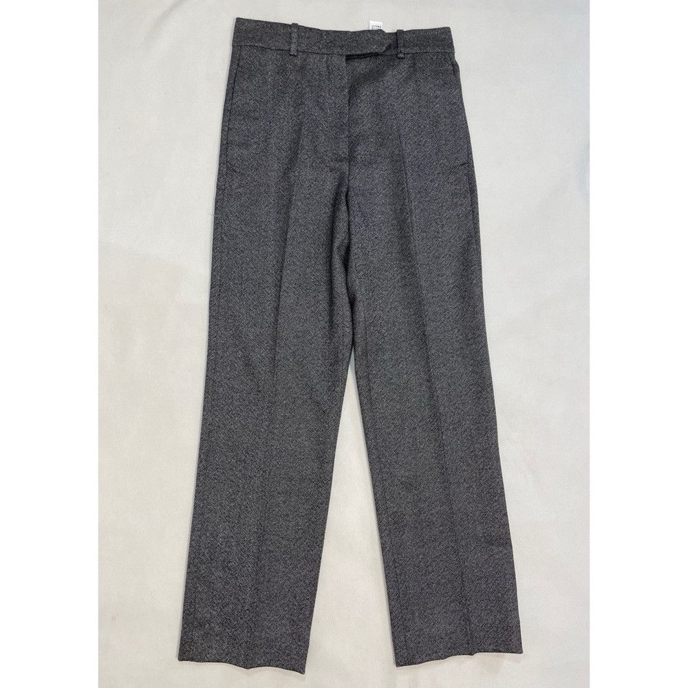 Zara New ZARA SRPLS Surplus Grey Tweed Wool Trousers Size S Size 27" / US 4 / IT 40 - 3 Thumbnail