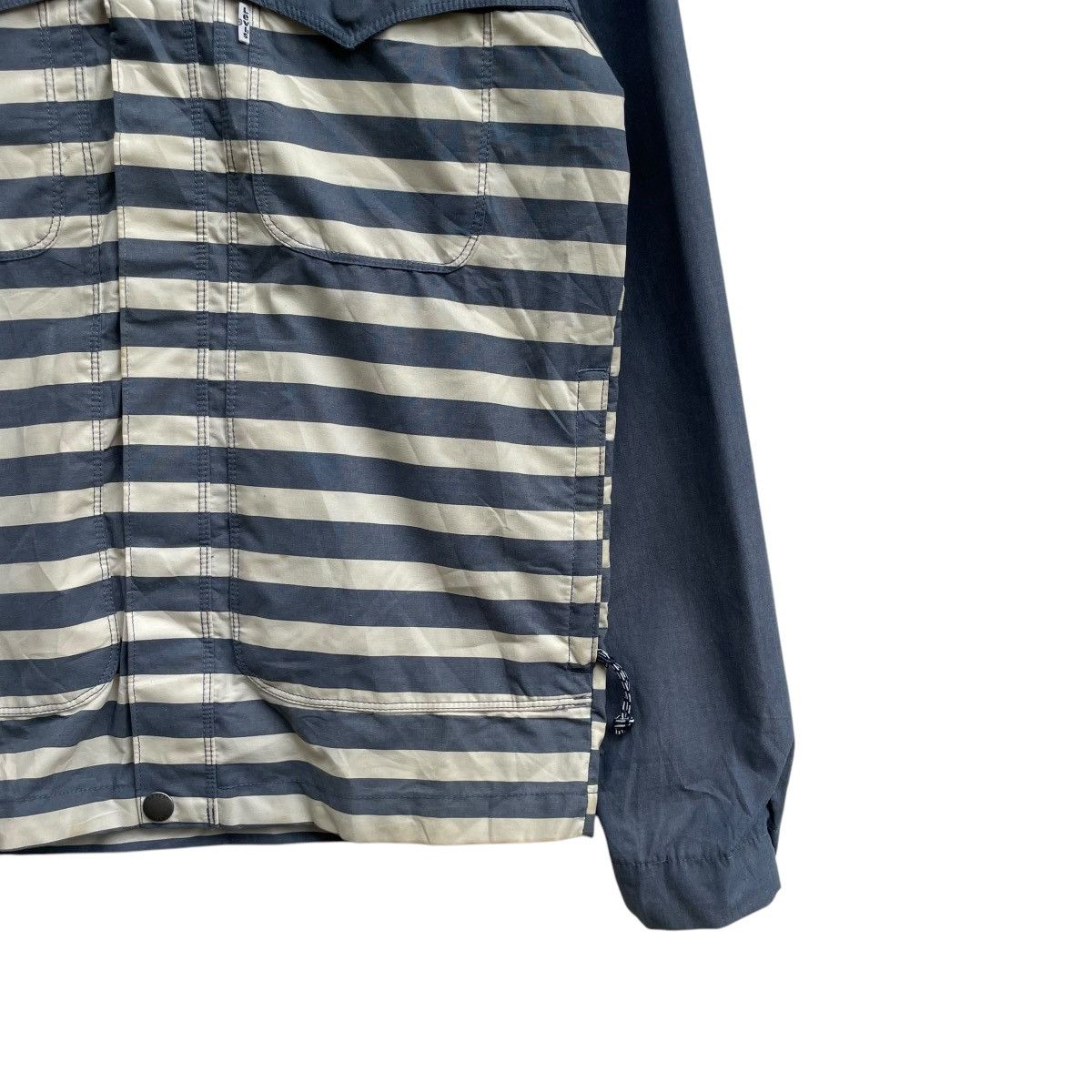 Levi's Vintage Levis Two Tone Stripe Hooded Jacket Size US S / EU 44-46 / 1 - 5 Thumbnail