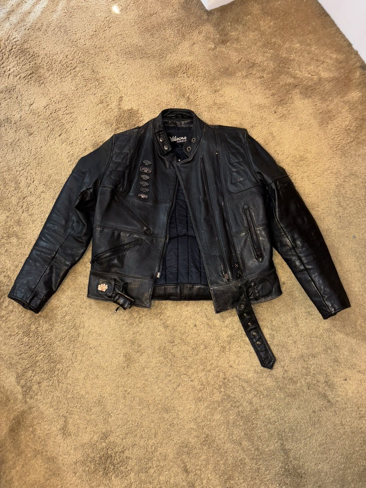 Wilsons Leather Vintage Wilson motorcycle jacket Size US S / EU 44-46 / 1 - 2 Thumbnail