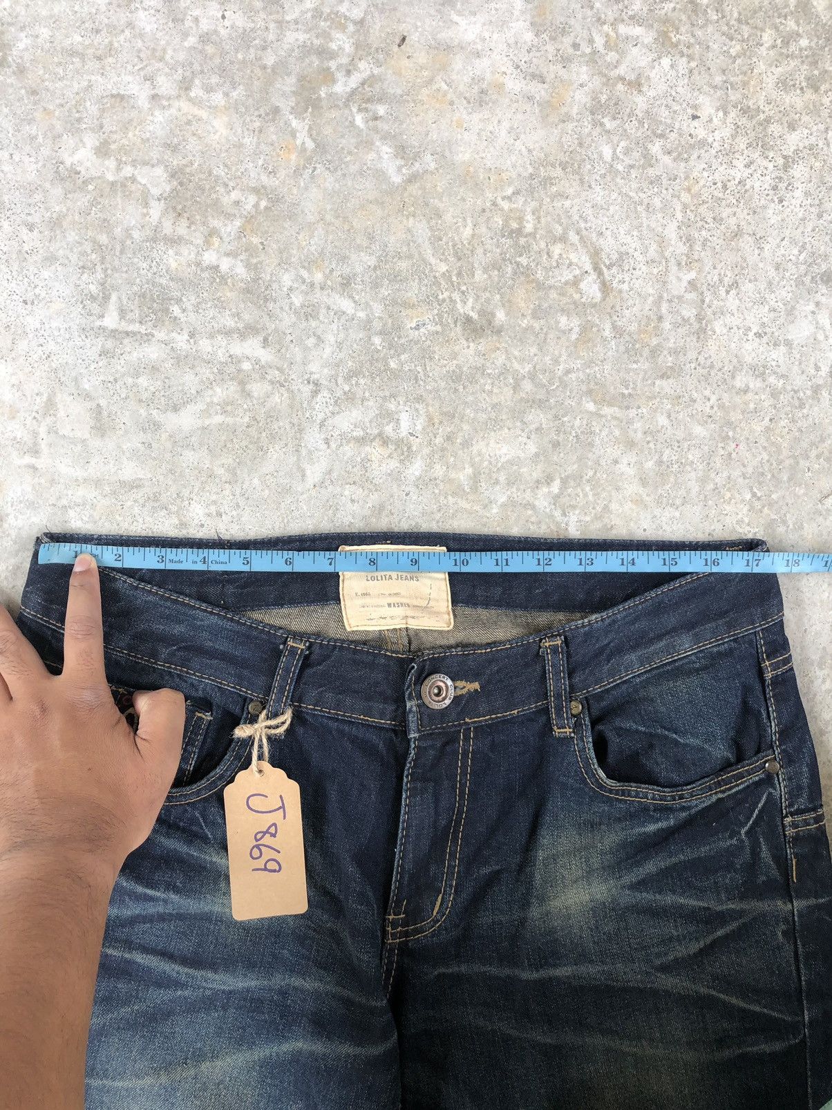 Japanese Brand Yoshitomo Nara Lolita Smile Distressed Jeans Size US 34 / EU 50 - 22 Thumbnail