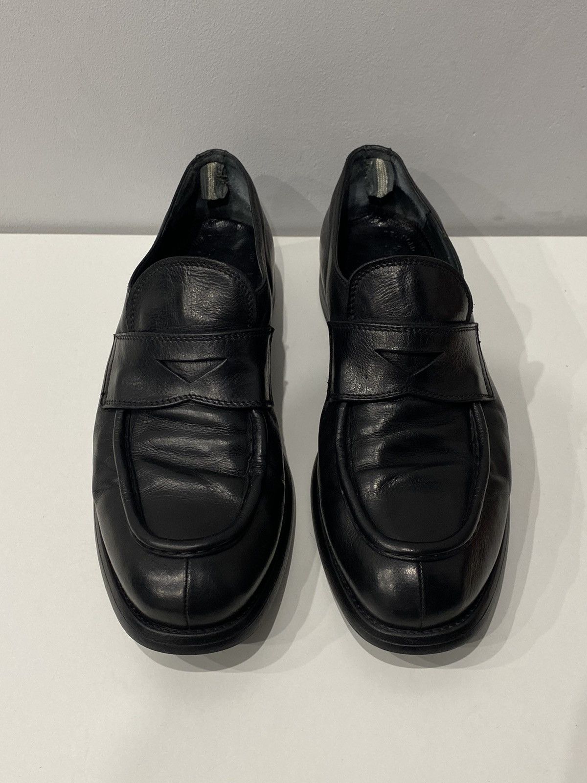 Officine Creative Officine Creative Chronicle 026 Black Leather Penny Loafers Size US 11 / EU 44 - 11 Thumbnail