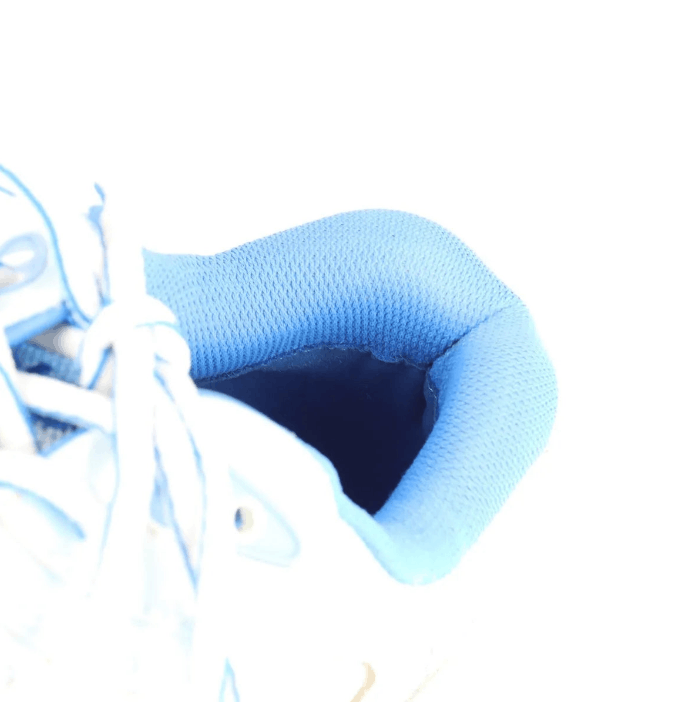 Dior CD1 Leather Fabric Men's Sneakers Blue x White Size US 8 / EU 41 - 13 Thumbnail