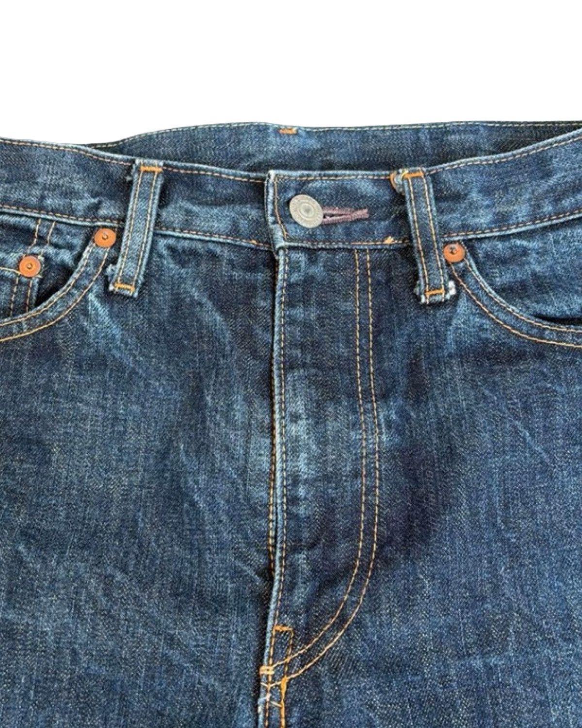 Kapital Japanese Indigo Aizome Denim Jeans Size US 32 / EU 48 - 3 Thumbnail