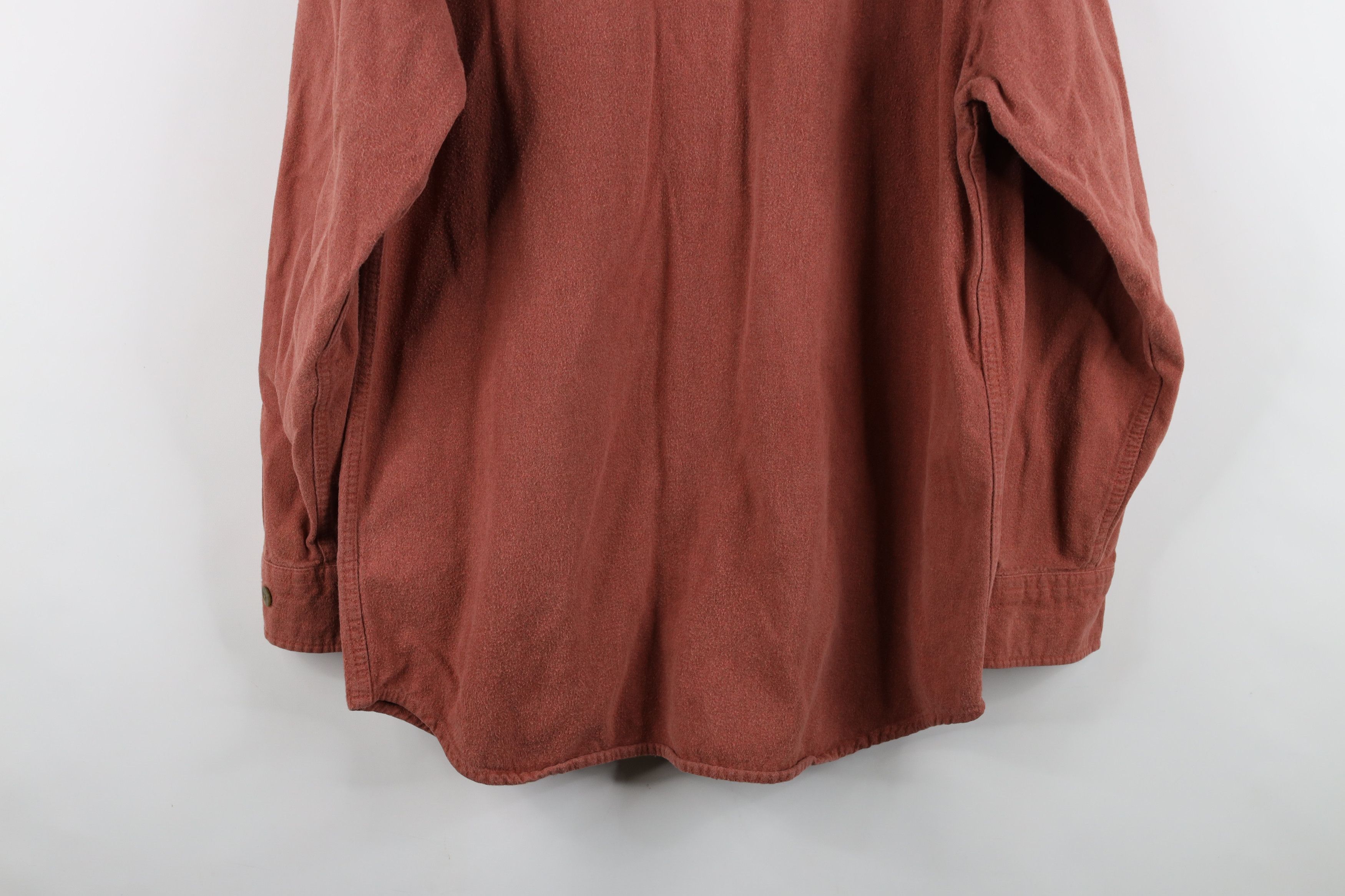 Vintage Vintage 90s Streetwear Stonewash Chamois Cloth Button Shirt Size US M / EU 48-50 / 2 - 14 Thumbnail
