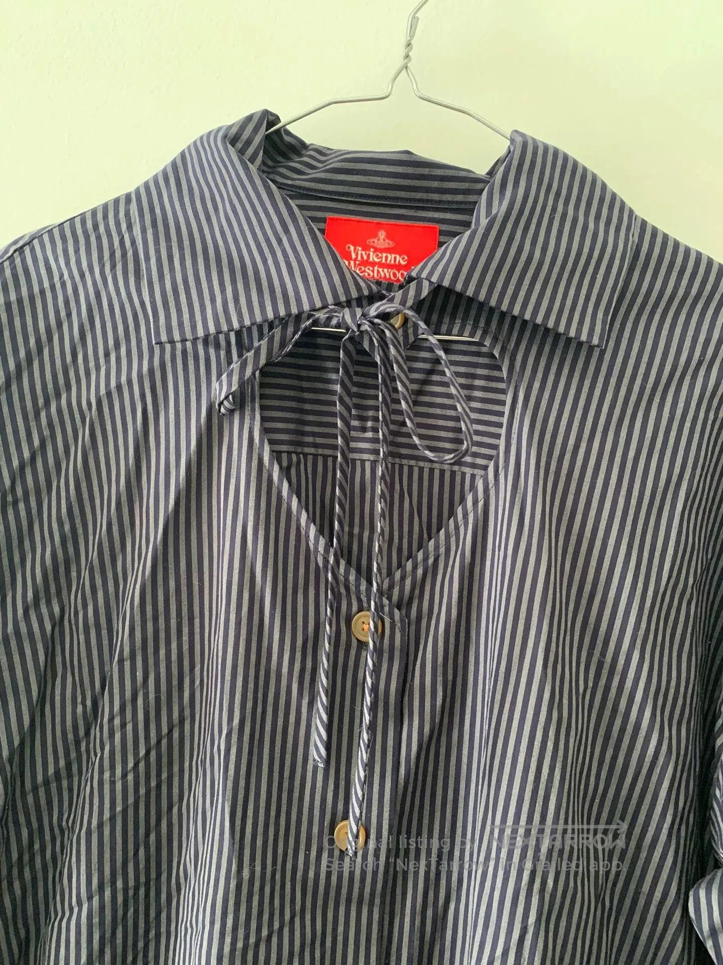Vivienne Westwood vivienne westwood blue striped heart shirt dress. Size XS / US 0-2 / IT 36-38 - 5 Thumbnail