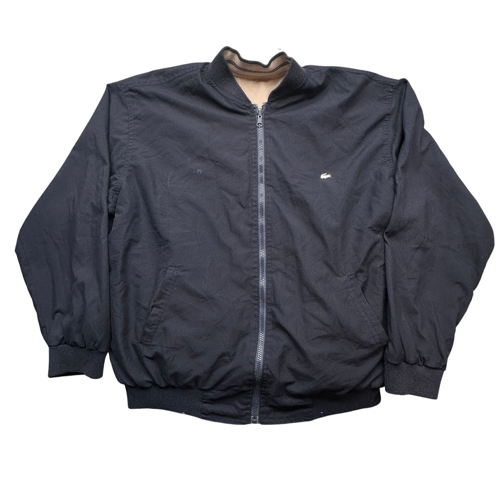 Lacoste VTG 80s Lacoste Reversible Windbreaker Jacket Mens XXL Size US XXL / EU 58 / 5 - 1 Thumbnail