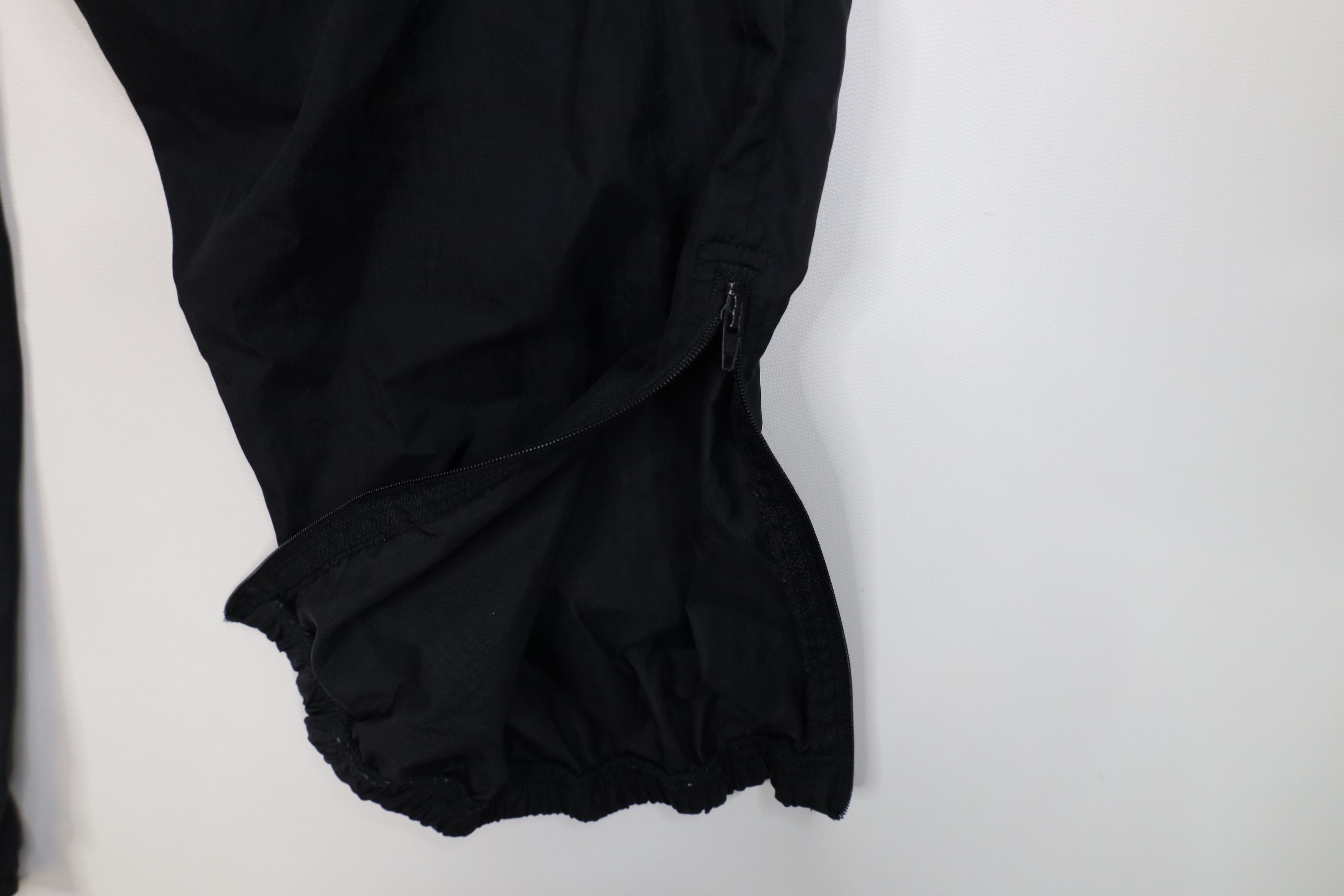 Vintage Vintage 90s Streetwear Blank Windbreaker Joggers Pants Black Size US 36 / EU 52 - 5 Thumbnail