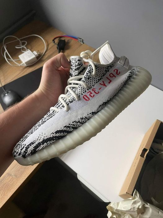 Yeezy best sale zebra grailed