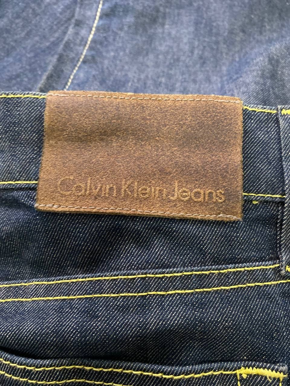 Calvin Klein calvin kelin distressed denim nice design Size US 34 / EU 50 - 8 Thumbnail